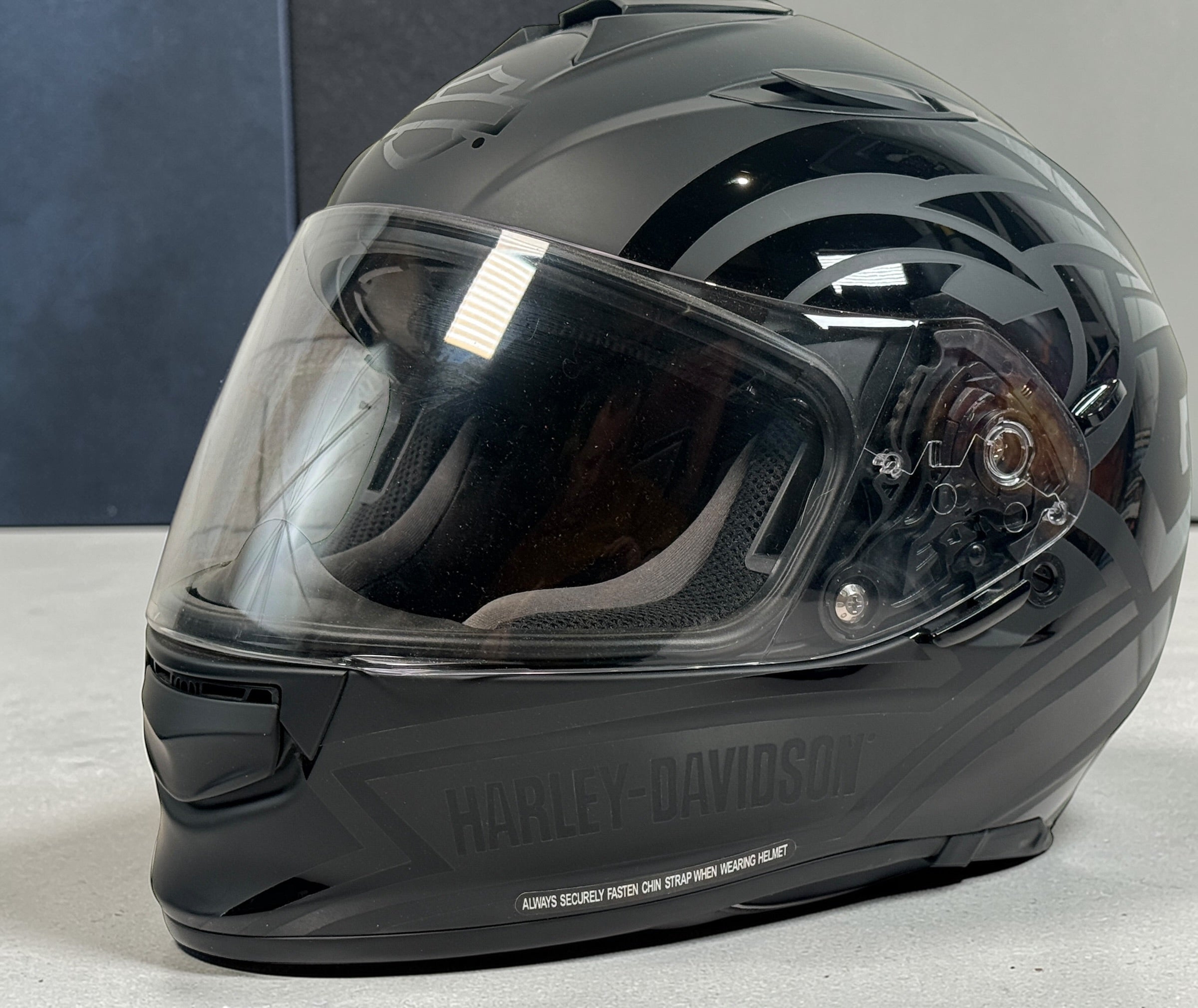 Harley-Davidson HD-X03 Full Face Motorcycle Helmet, Matte Black