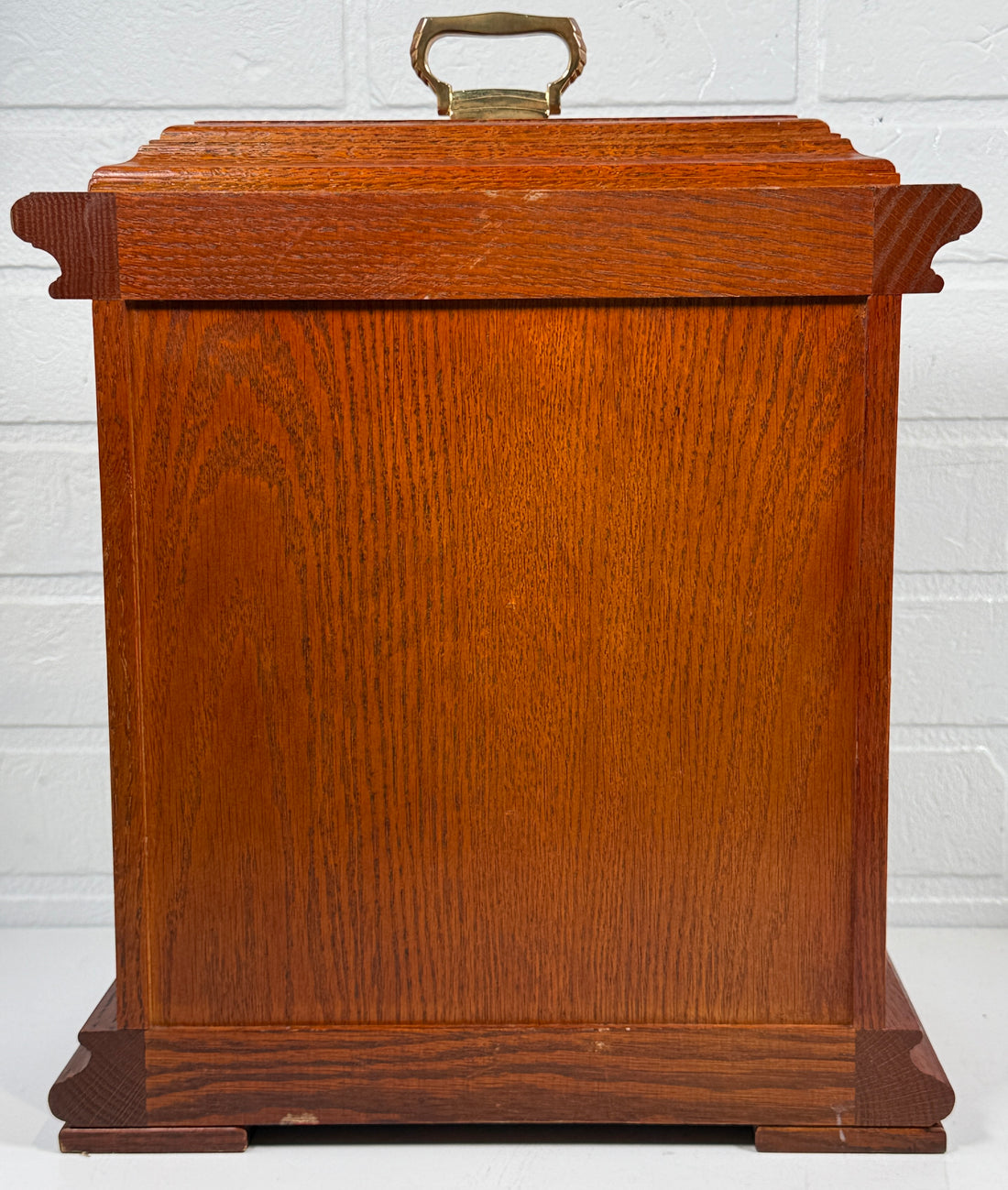 Bulova Hidden Jewelry Box Clock – Vintage Faux Timepiece Storage