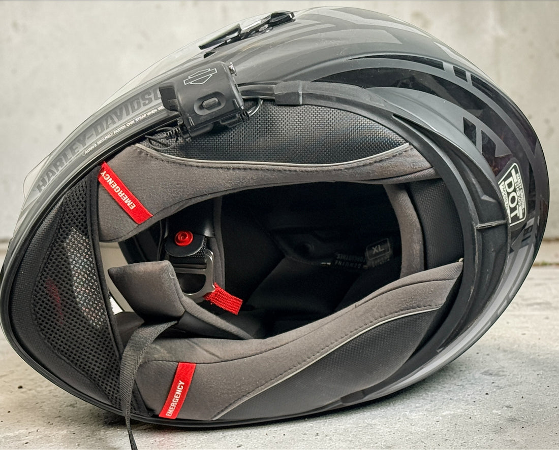 Casque intégral Harley-Davidson HD-X03, noir mat, taille XL.