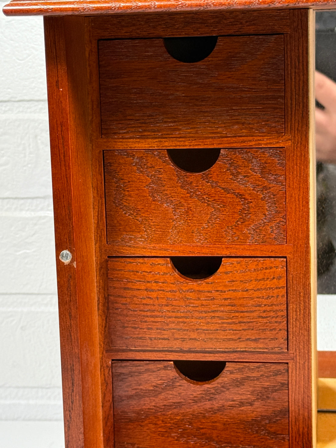 Bulova Hidden Jewelry Box Clock – Vintage Faux Timepiece Storage