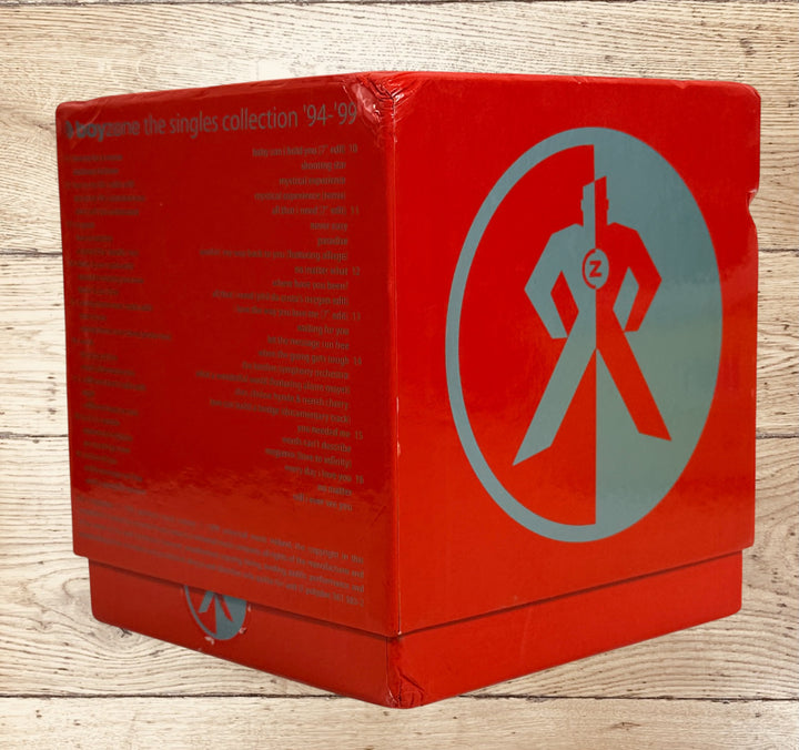 Boyzone The Singles Collection 1994–1999 CD box set with slipcase. Classic 90s pop compilation featuring the band’s biggest hits and bonus material.
