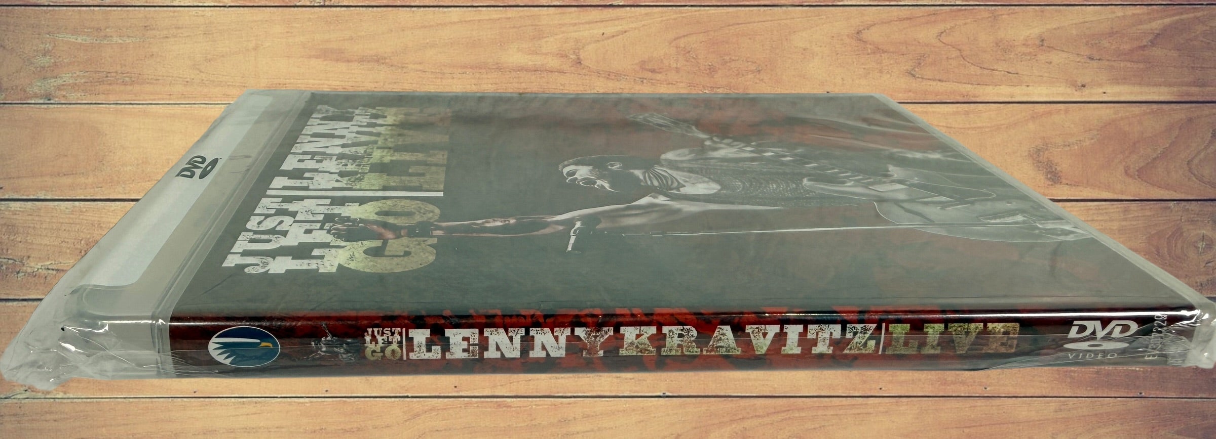 Lenny Kravitz Just Let Go Live concert DVD filmed during the 2014 European tour. Factory sealed Eagle Vision release with classic hits and bonus performances.