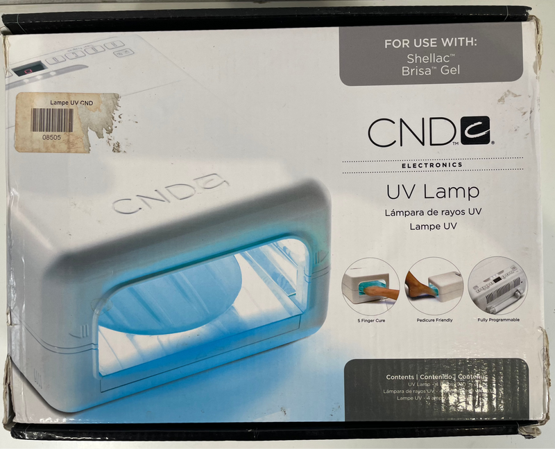 Lampe UV officielle CND Shellac Light à utiliser avec CND Shellac Color / Brisa / Brisa Lite