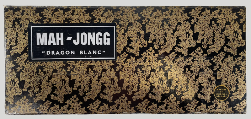 Mah-Jongg, Dragon Blanc, Paris, Claude Piquard. Complete.