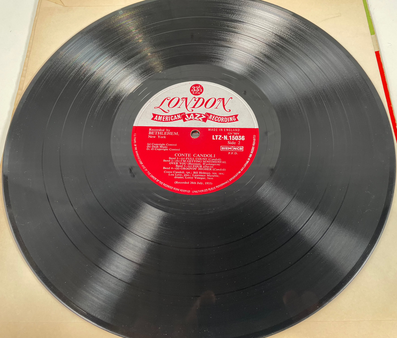 Conte Candoli, album éponyme, Cool Jazz, London Records, LTZ-N-15036, Angleterre