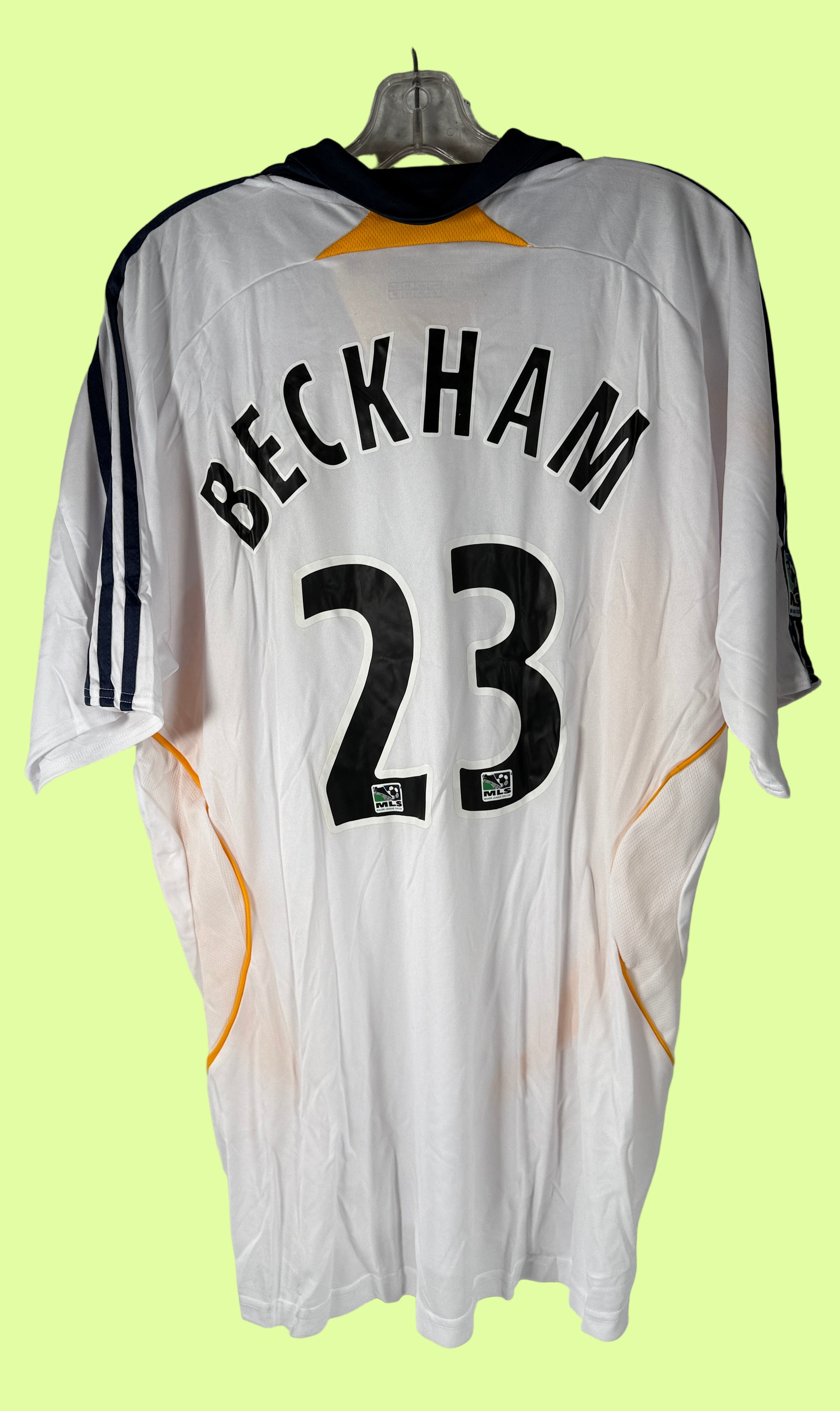2007 LA Galaxy Beckham #23 Herbalife Jersey – XL MLS Soccer