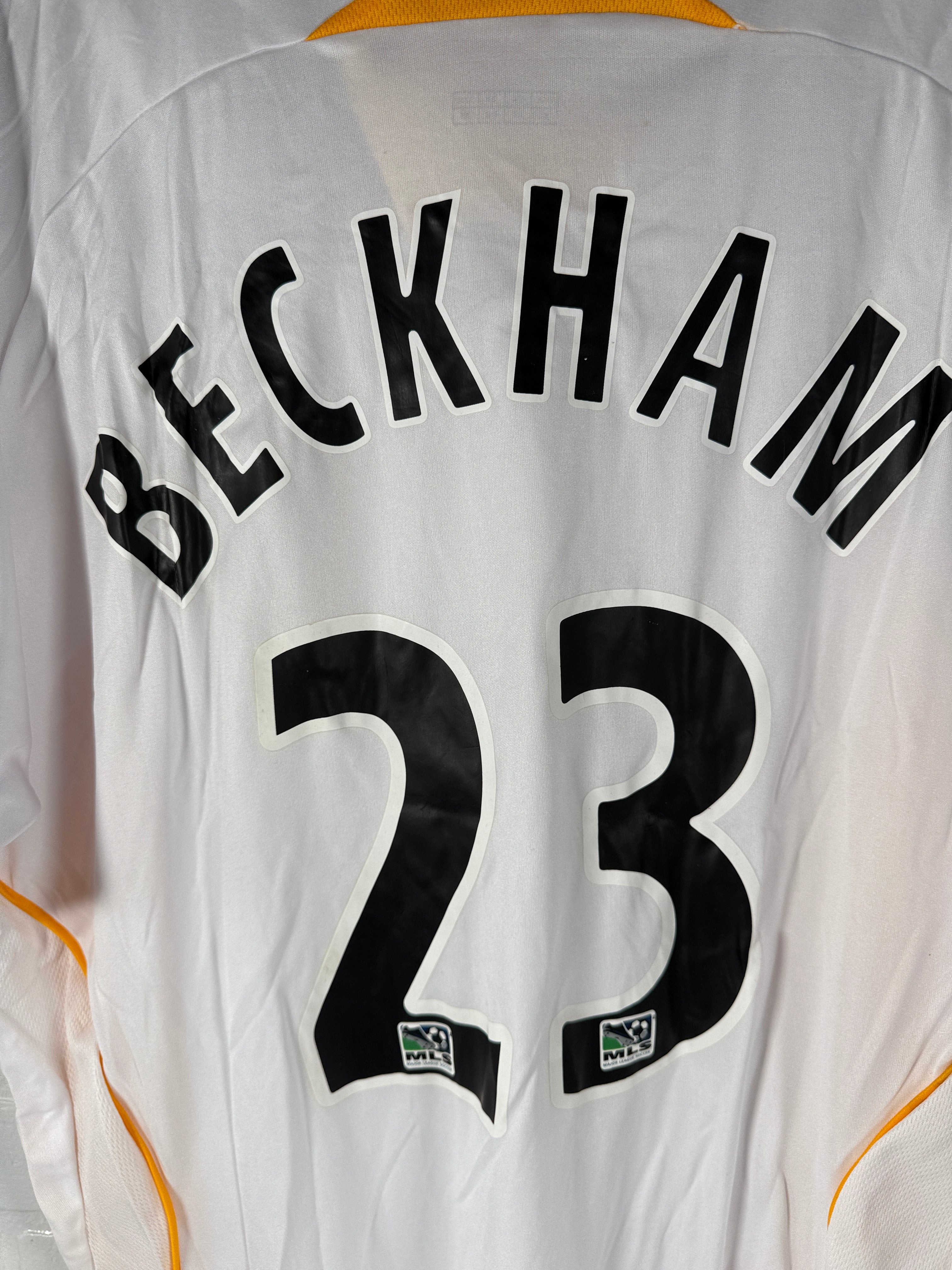 2007 LA Galaxy Beckham #23 Herbalife Jersey – XL MLS Soccer