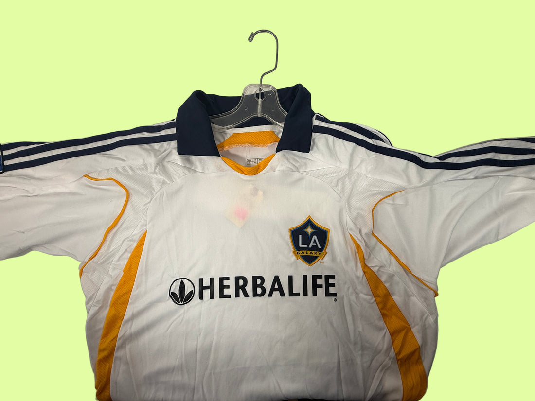 2007 LA Galaxy Beckham #23 Herbalife Jersey – XL MLS Soccer