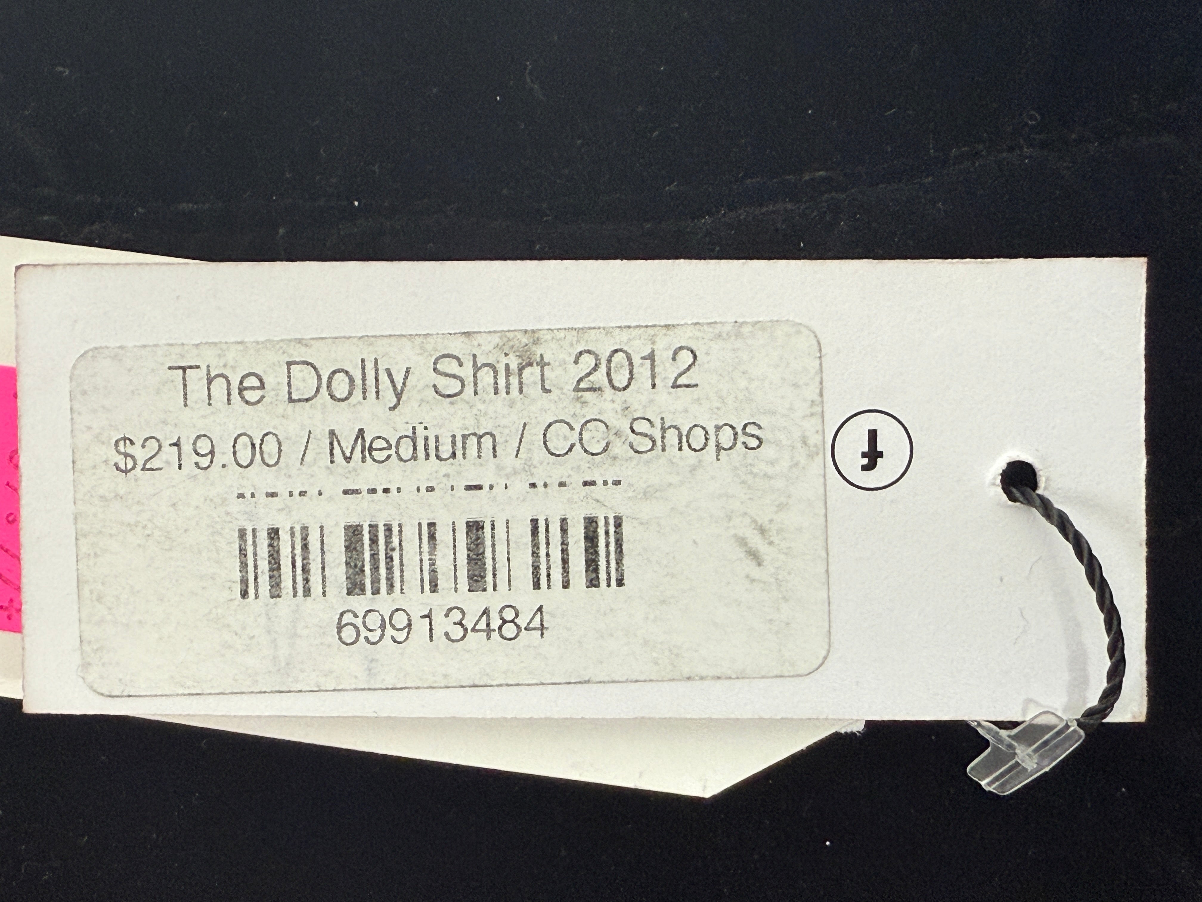 Vida Bela Mesh Velvet “Dolly Shirt” – Gold Western Style, Rare