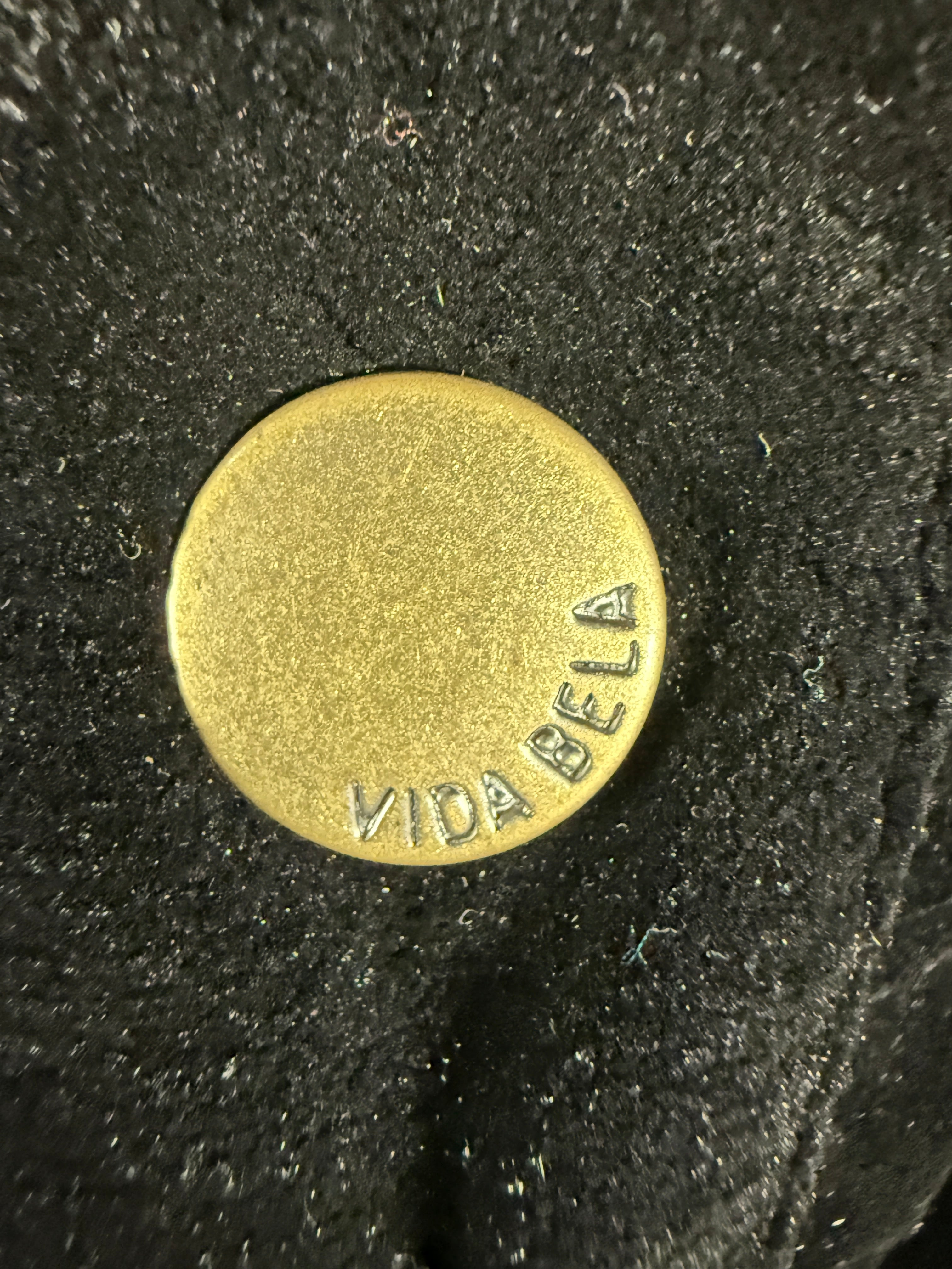 Vida Bela Mesh Velvet “Dolly Shirt” – Gold Western Style, Rare