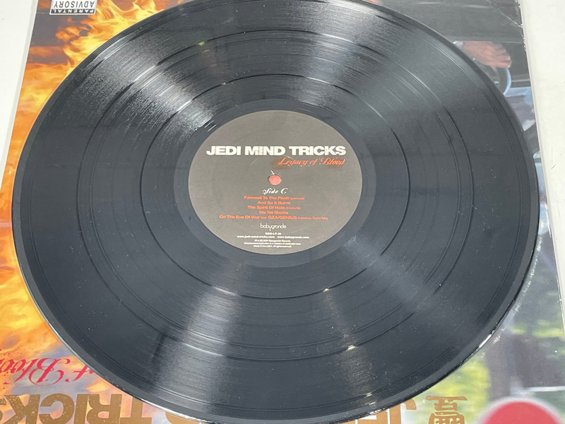 Jedi Mind Tricks - Legacy Of Blood (2xLP, Album) (2004). Pochette : G - Album : G