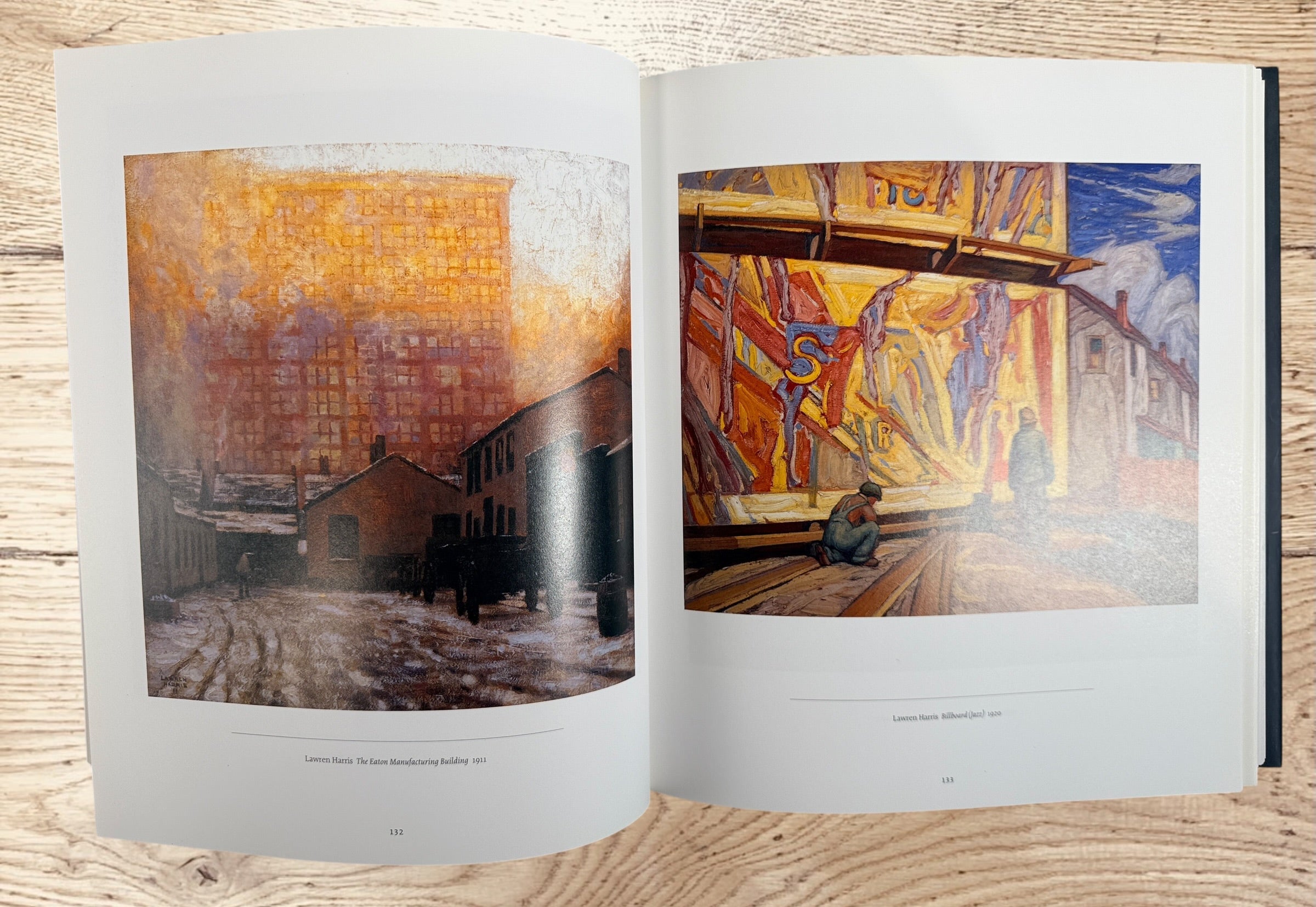 Large hardcover art book on the Group of Seven and Tom Thomson by David P. Silcox featuring 400 color reproductions of iconic Canadian landscape paintings.