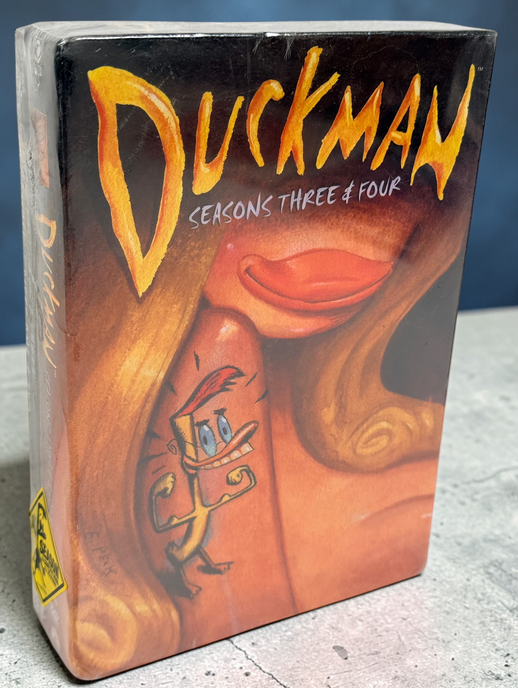 Duckman complete series DVD set seasons 1–4 sealed NOS. Cult 90s animated comedy collection with original packaging. Great for collectors and fans.