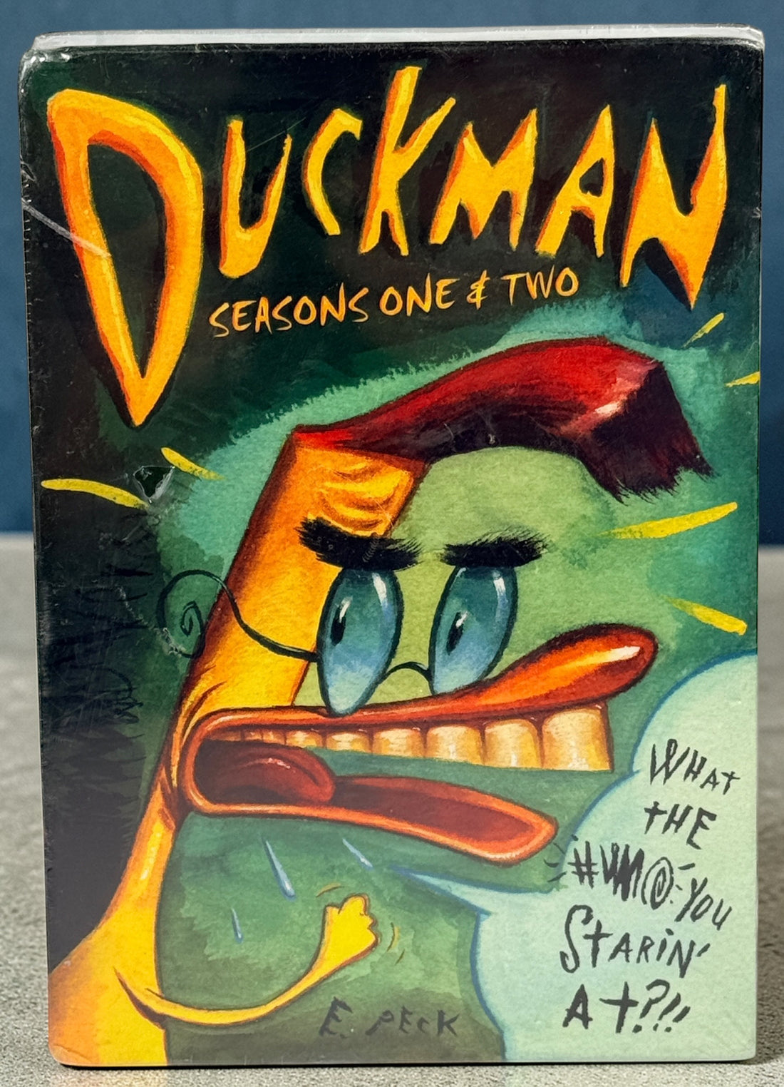 Duckman complete series DVD set seasons 1–4 sealed NOS. Cult 90s animated comedy collection with original packaging. Great for collectors and fans.