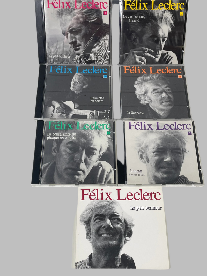 Le P'tit Bonheur - Le Coffret de Luxe offrant les Oeuvres de Felix Leclerc 1951-1975 (6CD)