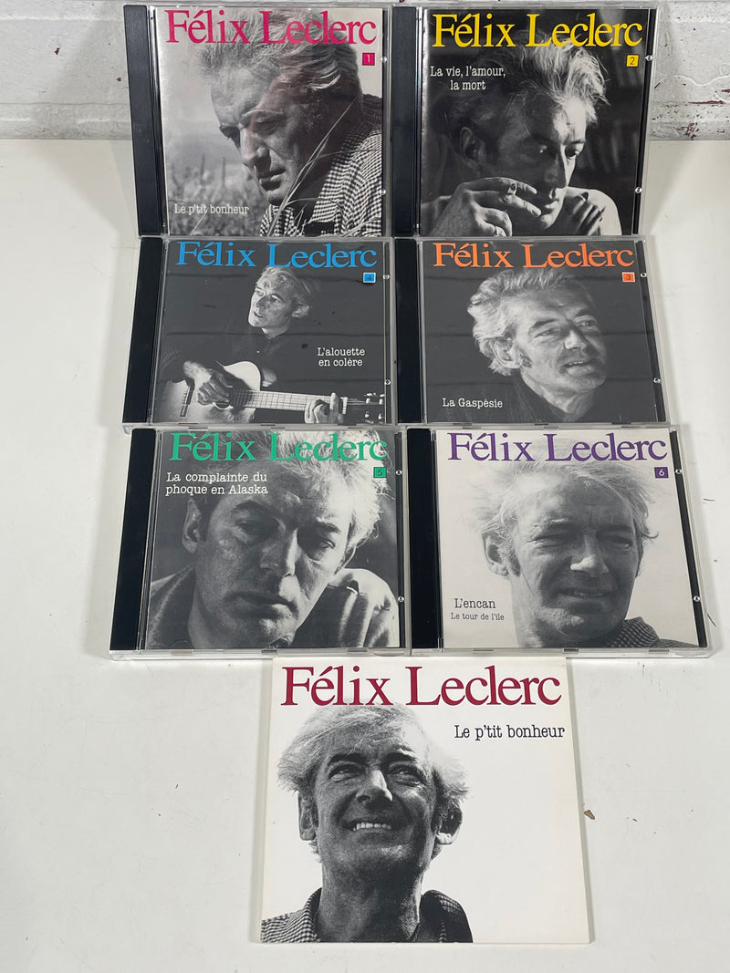 Le P'tit Bonheur - Le Coffret de Luxe offrant les Oeuvres de Felix Leclerc 1951-1975 (6CD)