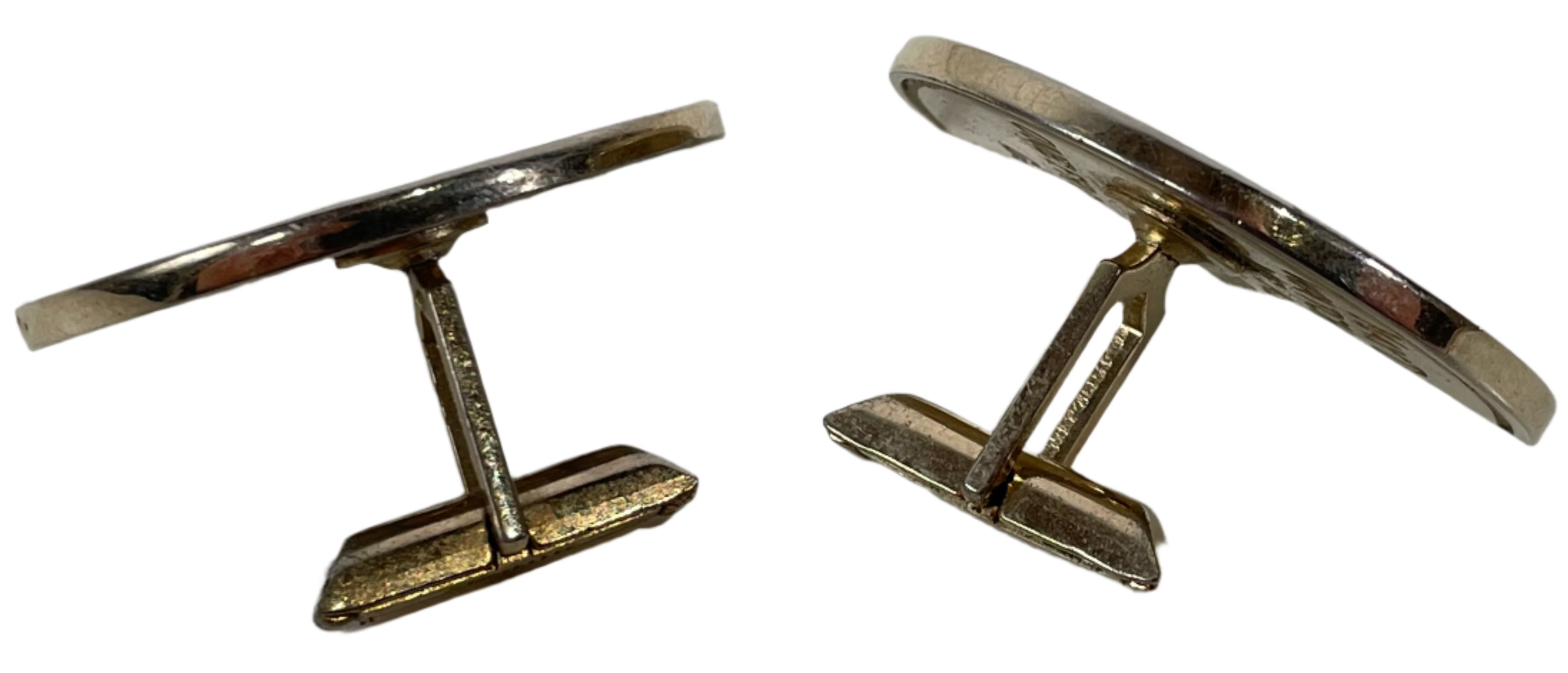 Pair of Cufflinks, Swank Miz Pah, Vintage 1950s