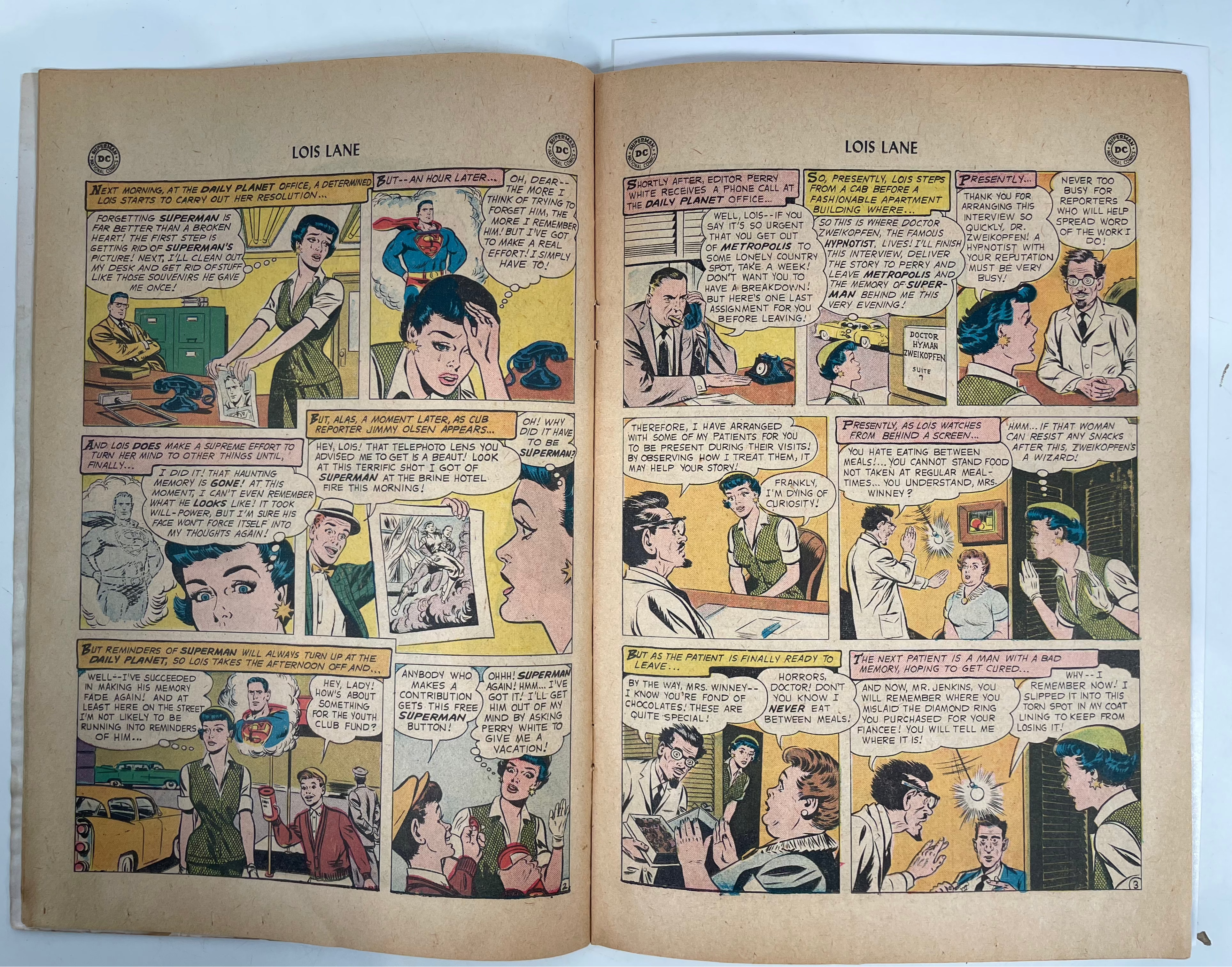 Lois Lane, la petite amie de Superman, n° 7 de février 1959, DC, TB, exemplaire de collection rare