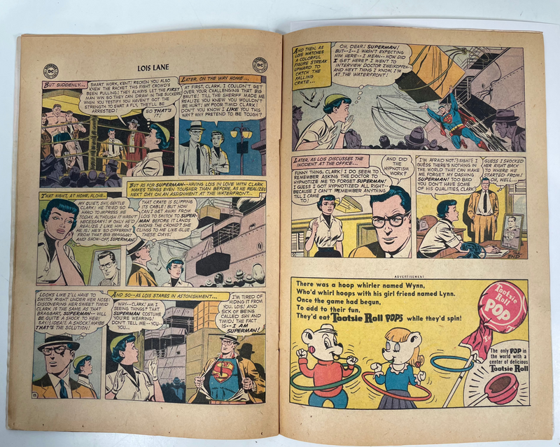 Lois Lane, la petite amie de Superman, n° 7 de février 1959, DC, TB, exemplaire de collection rare