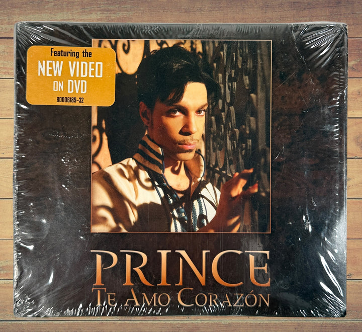 Prince Te Amo Corazón 2005 DVD single sealed, rare music video directed by Salma Hayek. NPG Records collectible for Prince fans and collectors.