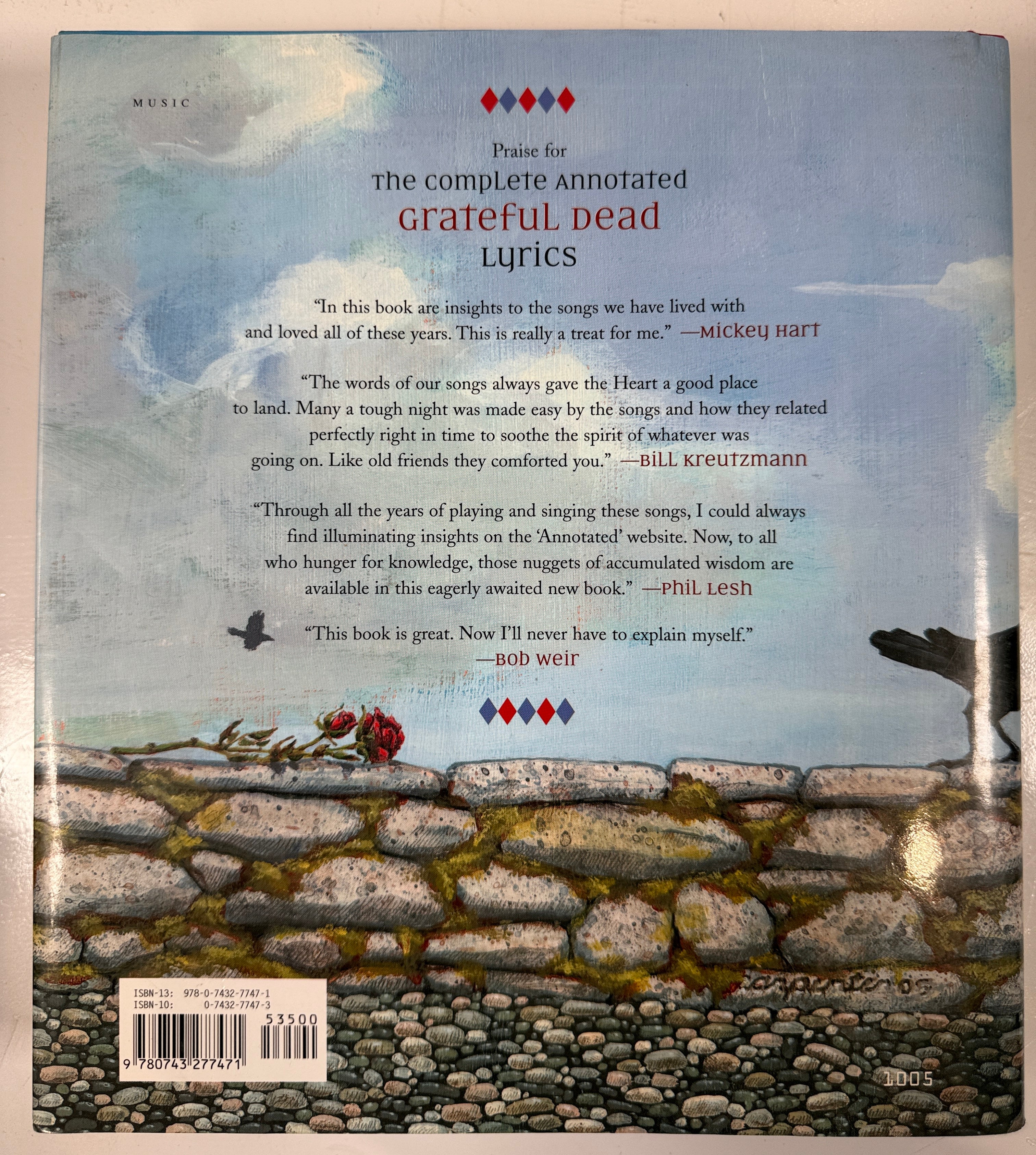 The Complete Annotated Grateful Dead Lyrics: Collected Lyrics of