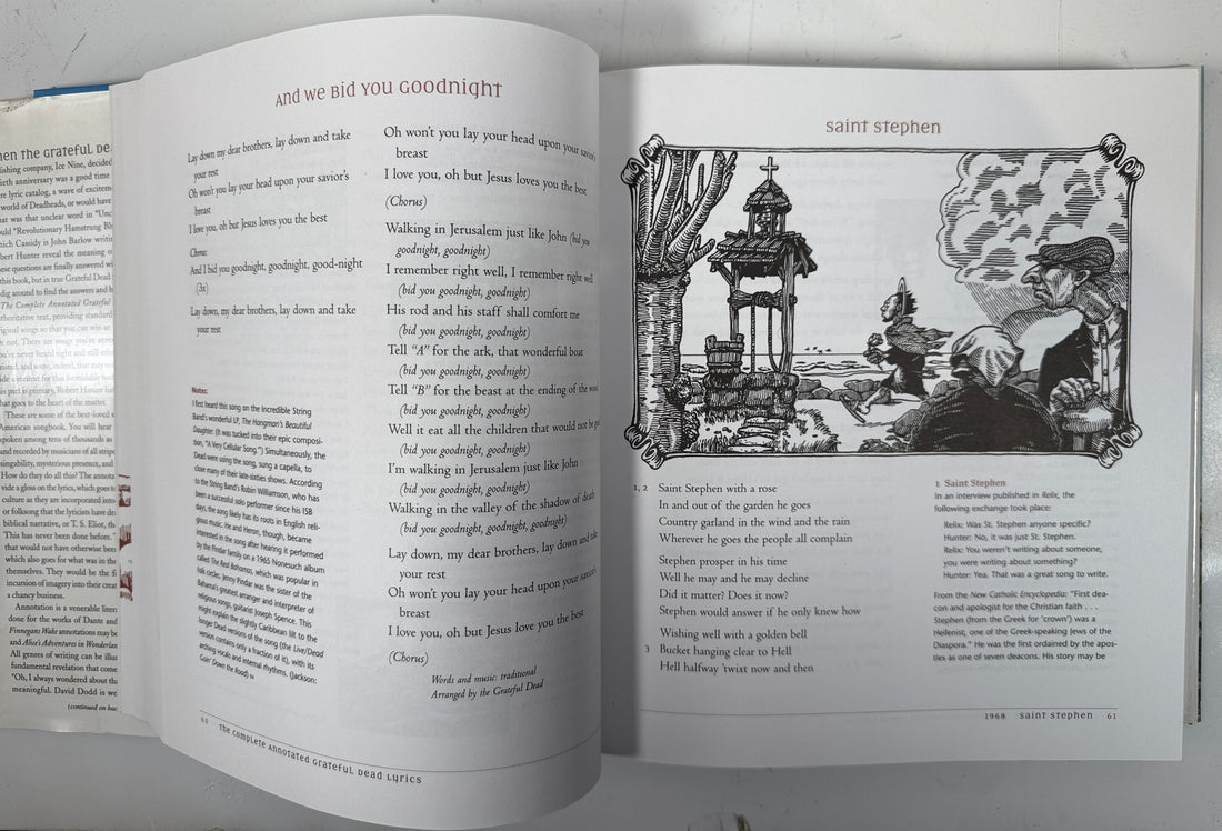 The Complete Annotated Grateful Dead Lyrics: Collected Lyrics of Robert Hunter