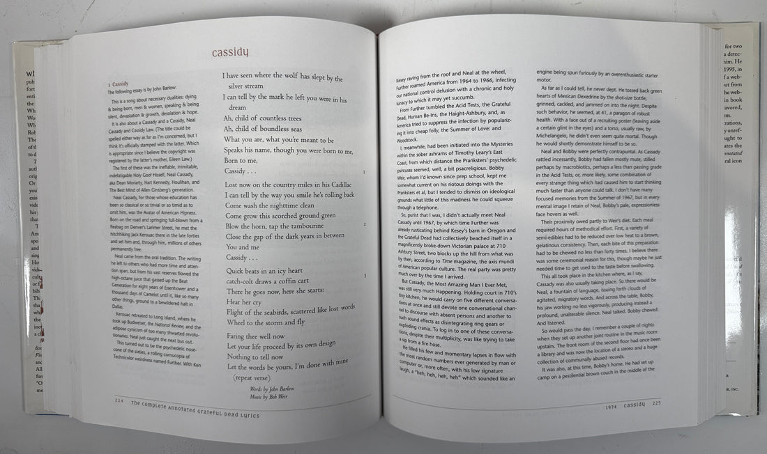 The Complete Annotated Grateful Dead Lyrics: Collected Lyrics of Robert Hunter