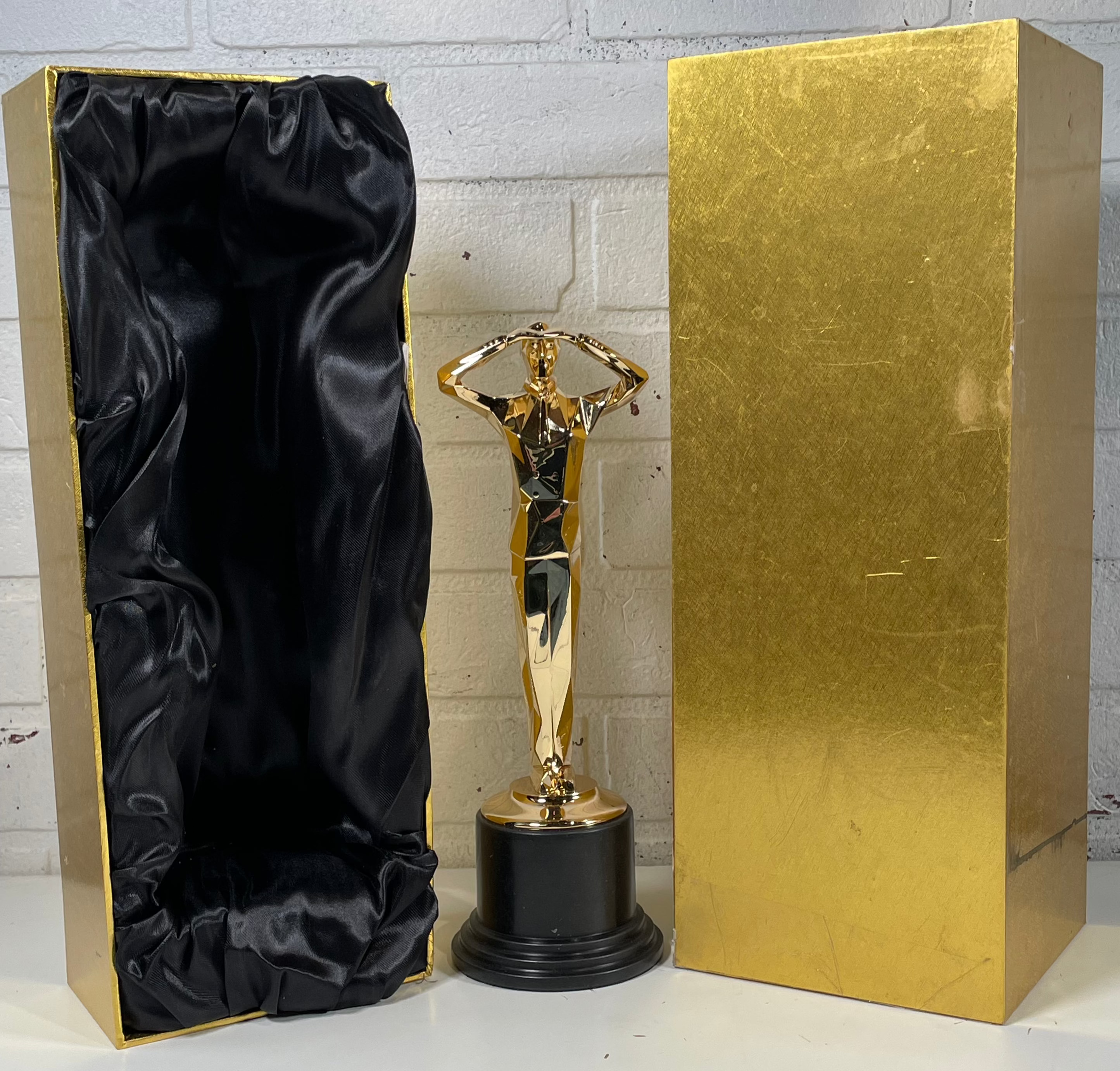 Collectible, Society Award, Figurine, Golden Metal Exclusive