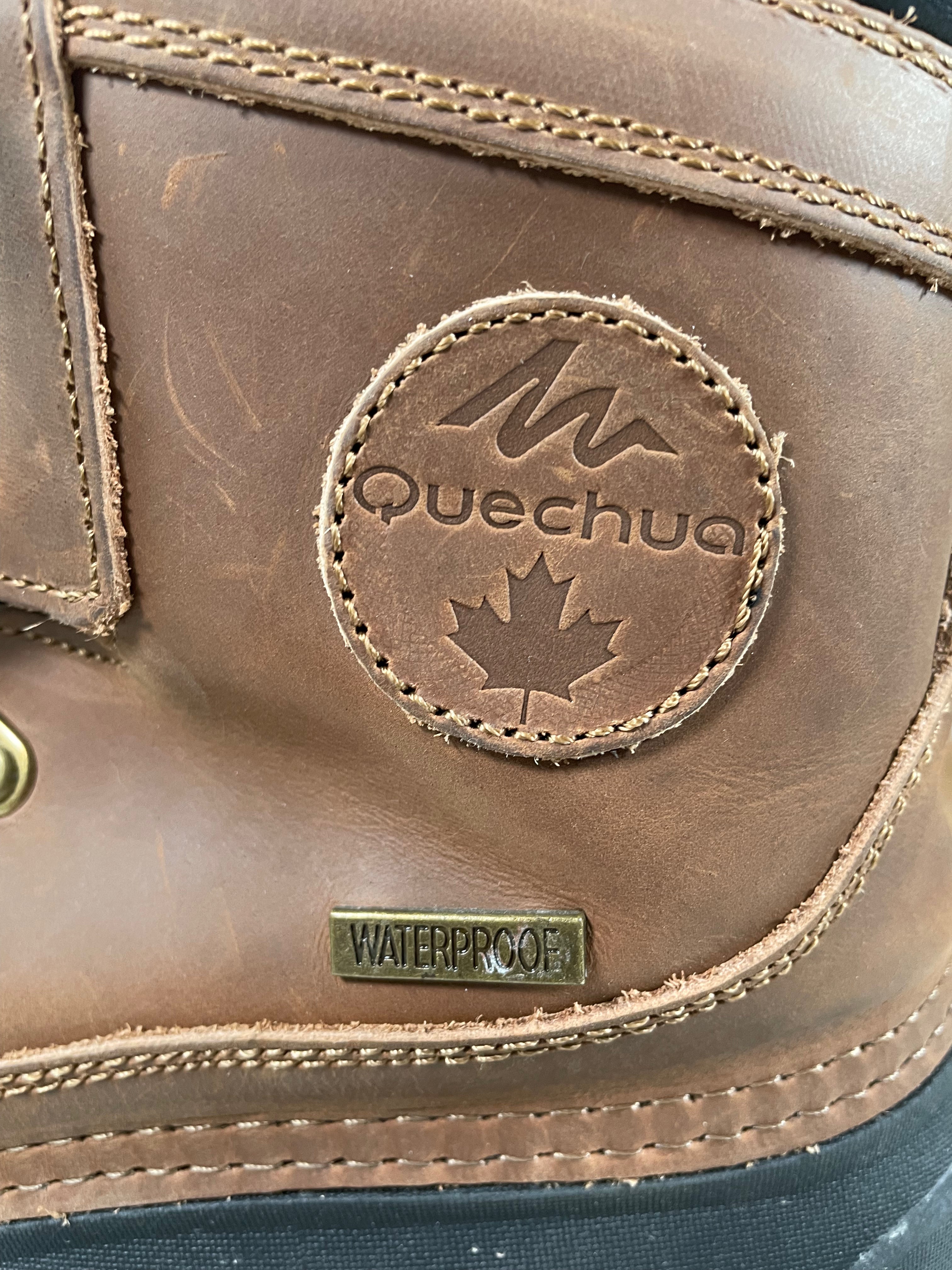 Quechua Waterproof Lined Winter Boots Mens Size 11 US