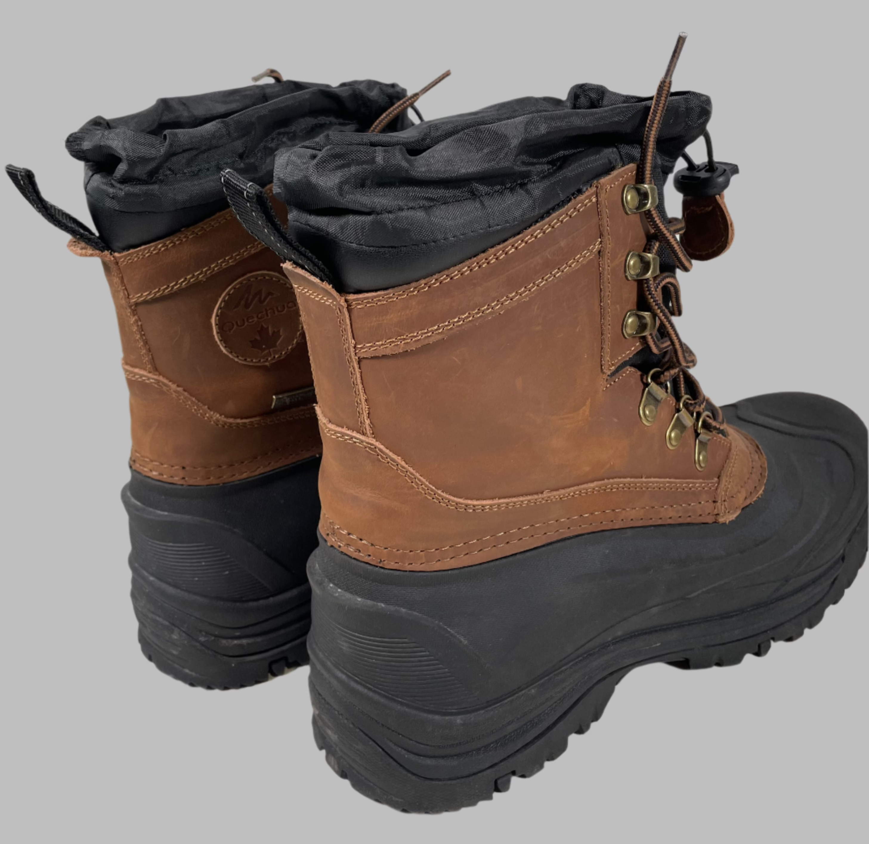 Quechua Waterproof Lined Winter Boots Mens Size 11 US