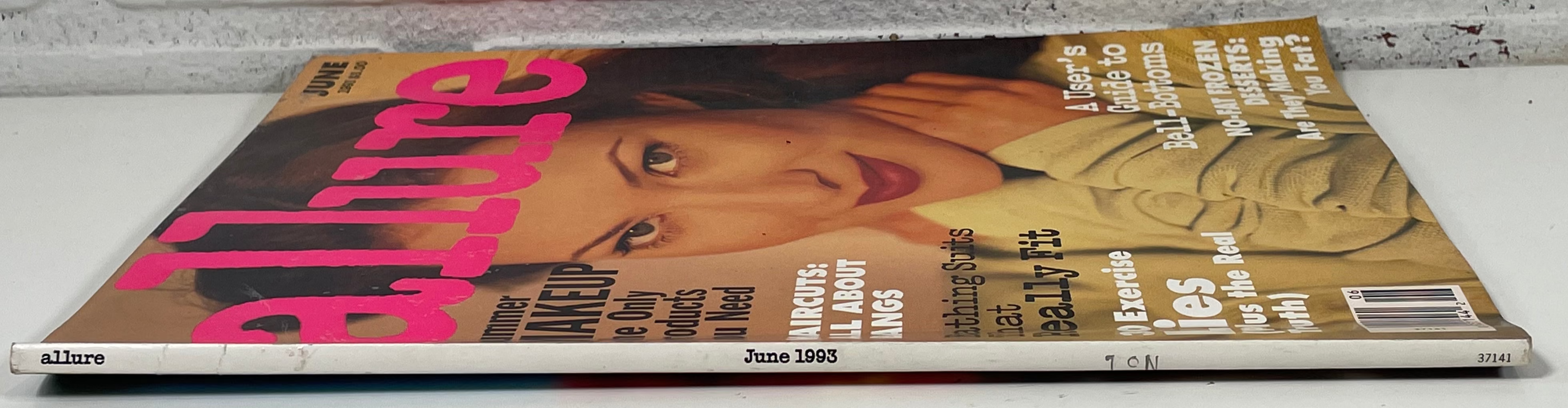 Vintage Allure Magazine June 1993-Shalom Hurlow, Janet Jackson