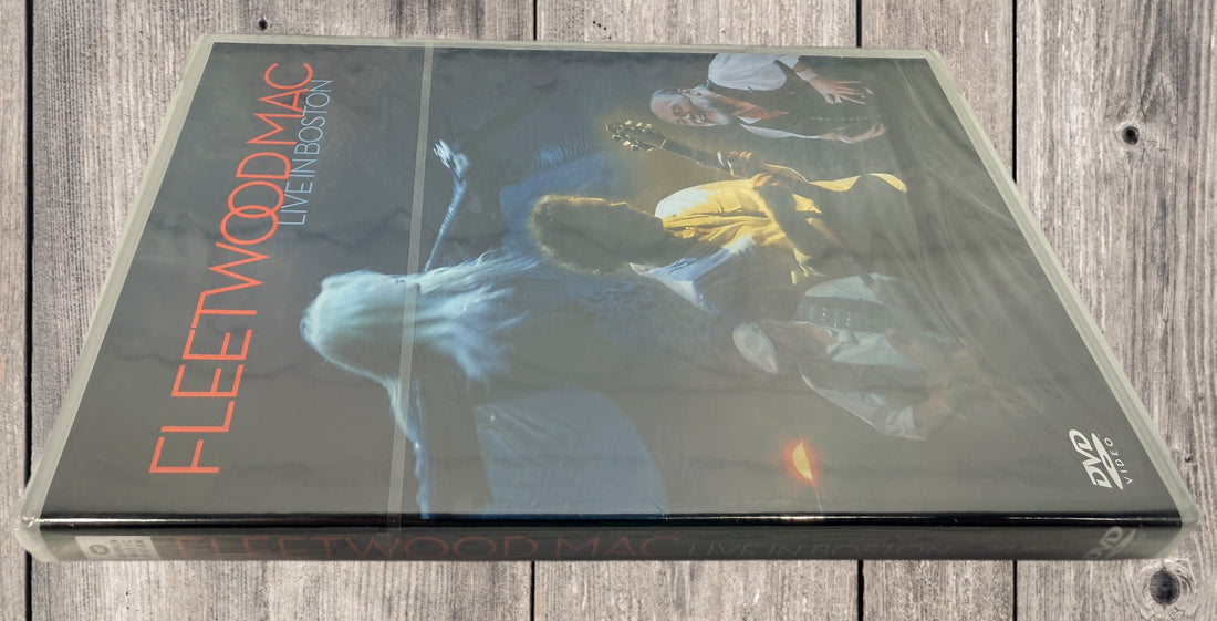 Fleetwood Mac Live In Boston DVD CD concert set sealed copy includes Dreams Rhiannon Landslide Go Your Own Way classic rock live performance 3 disc