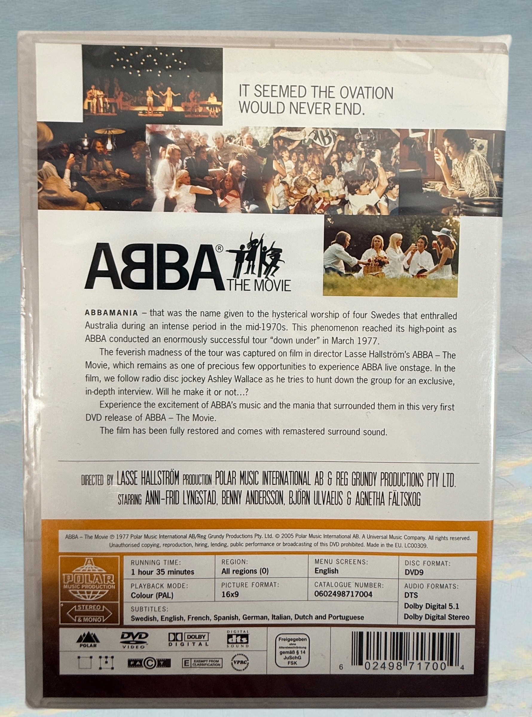 ABBA DVD bundle including The Movie, In Concert, and Essential Collection. Sealed music documentaries featuring classic performances and greatest hits.