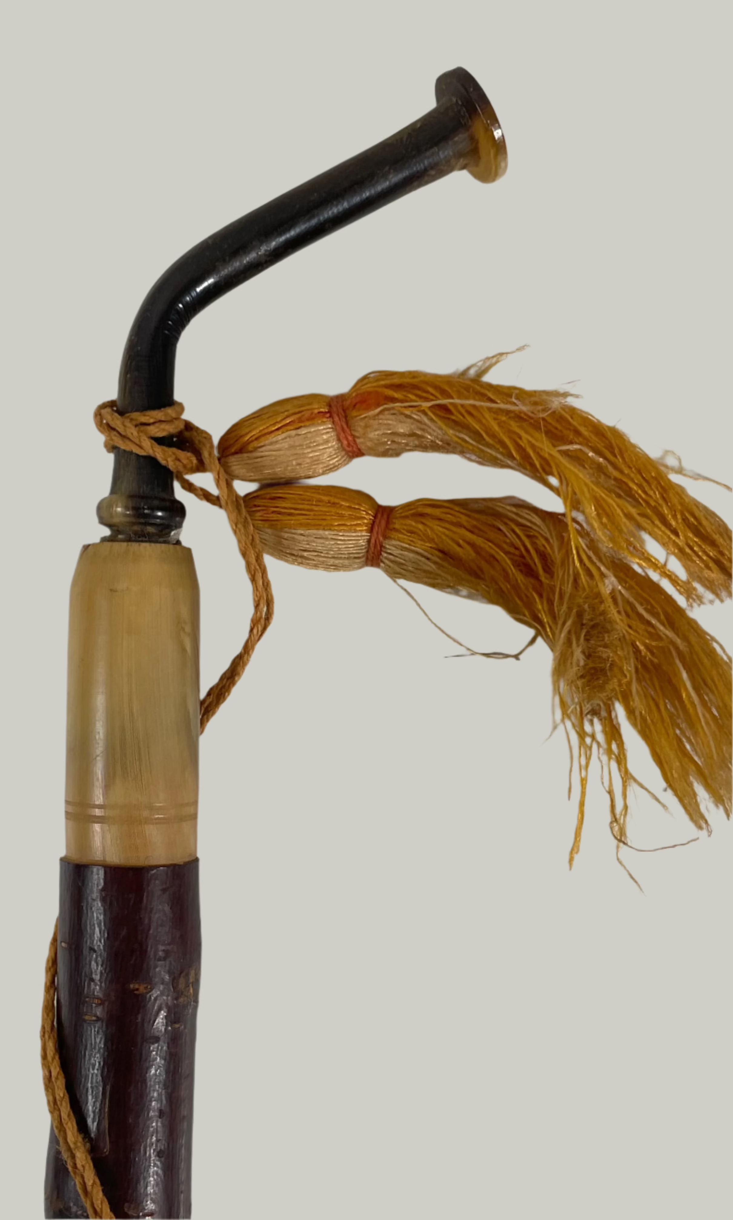 Pipe Partsch antique - Pipe autrichienne en terre cuite - Pipe à long col