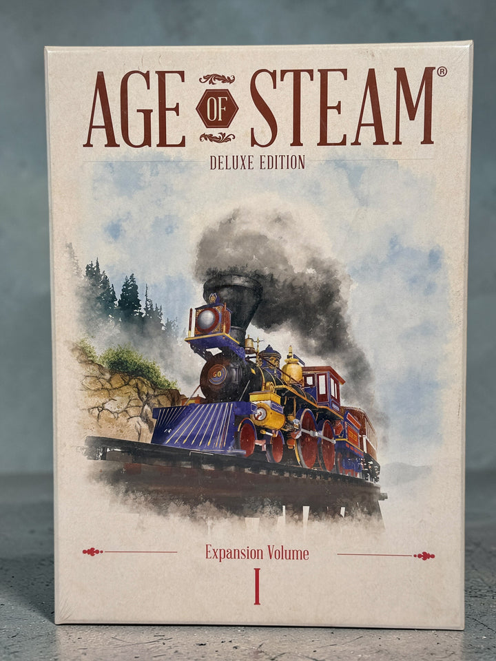 Age of Steam Deluxe Edition Expansion Volume I Board Game, Sealed.