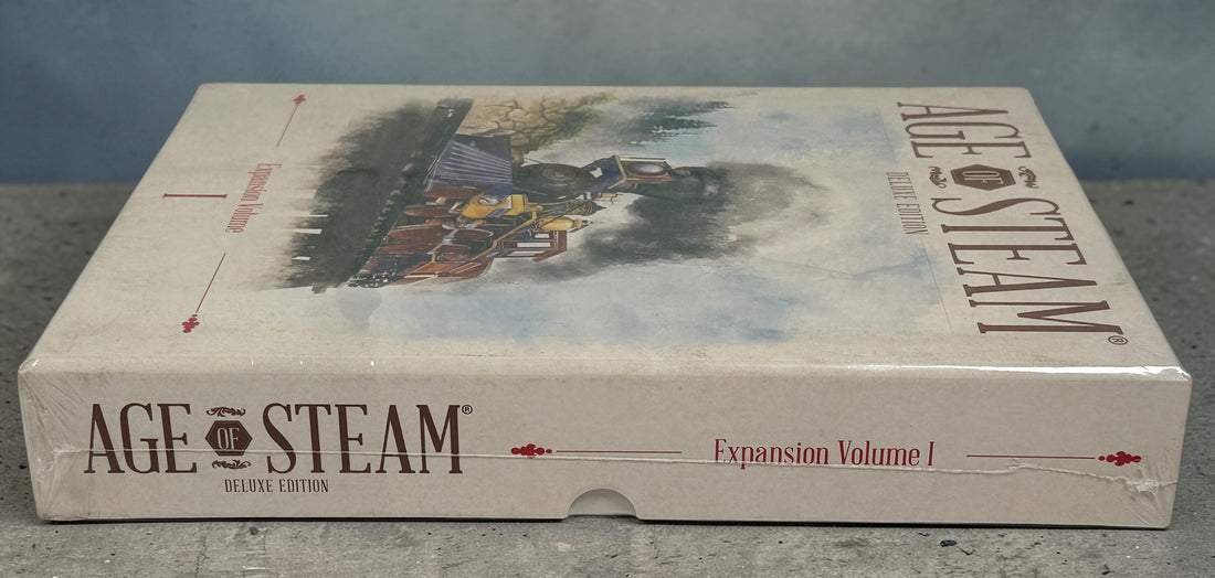 Age of Steam Deluxe Edition Expansion Volume I Board Game, Sealed.