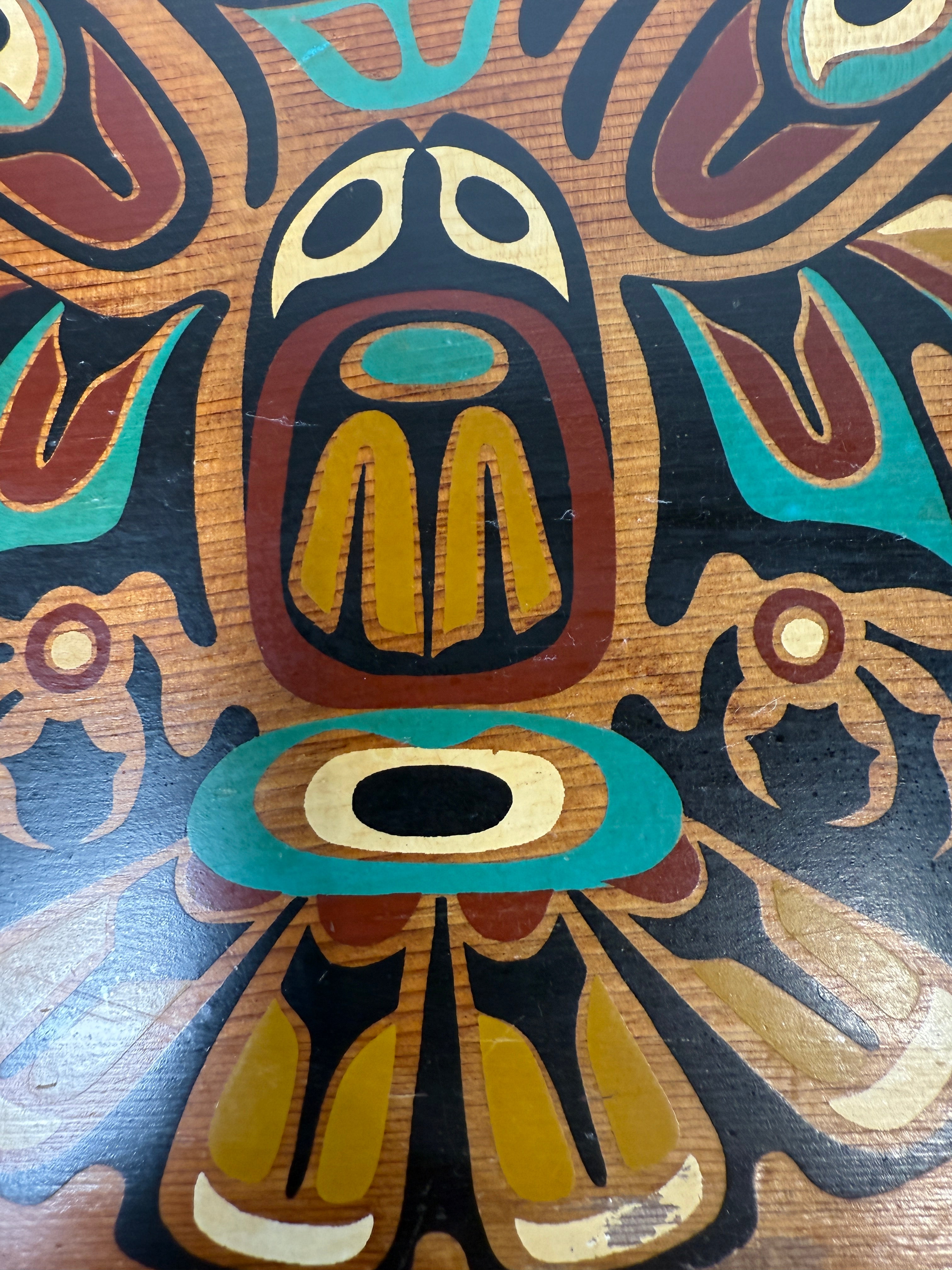 Plaque murale en cèdre « Légende de l'aigle » de Panorama Products – Surrey (C.-B.)