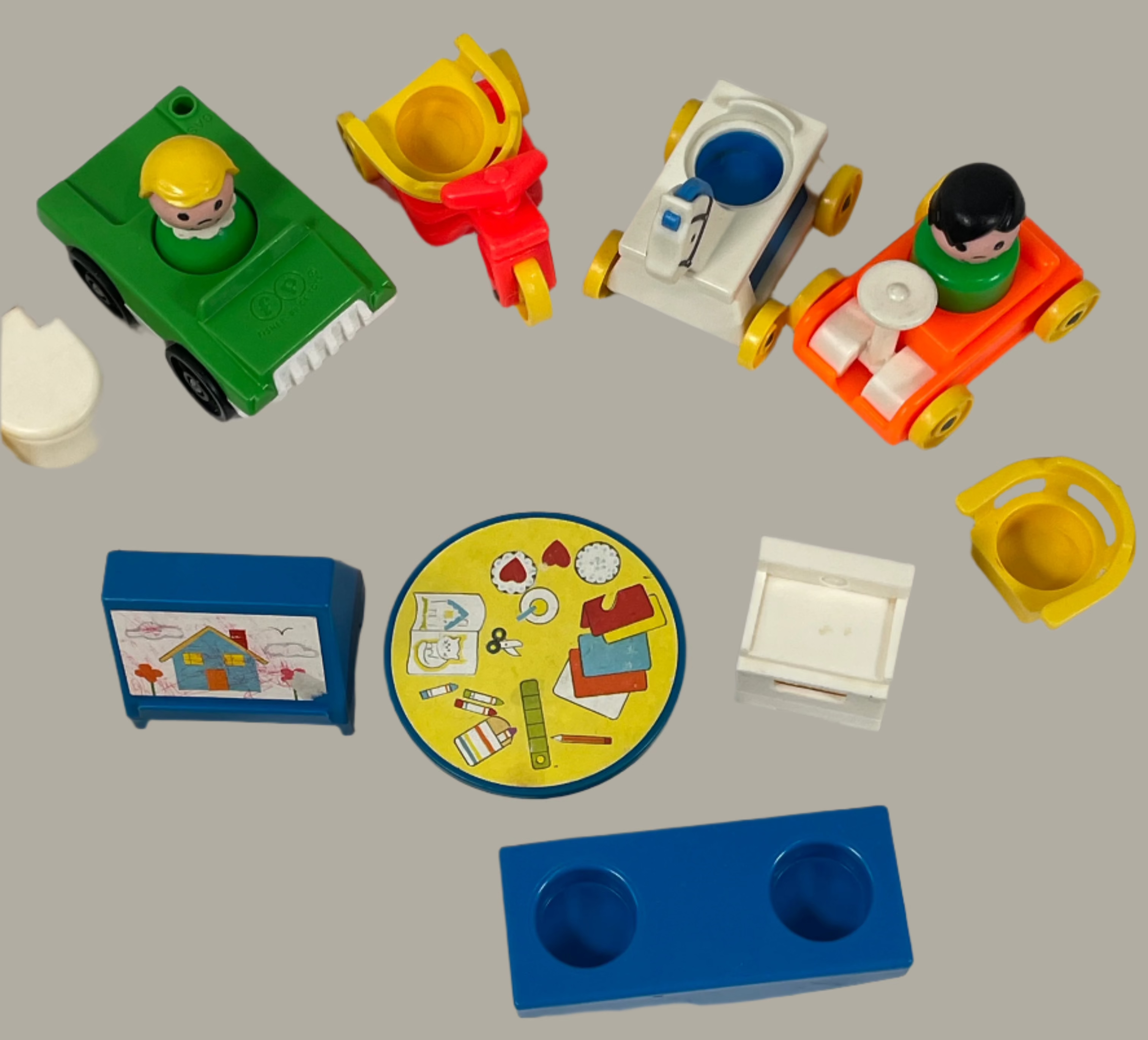 Assorted Fisher price Collectible Figurines