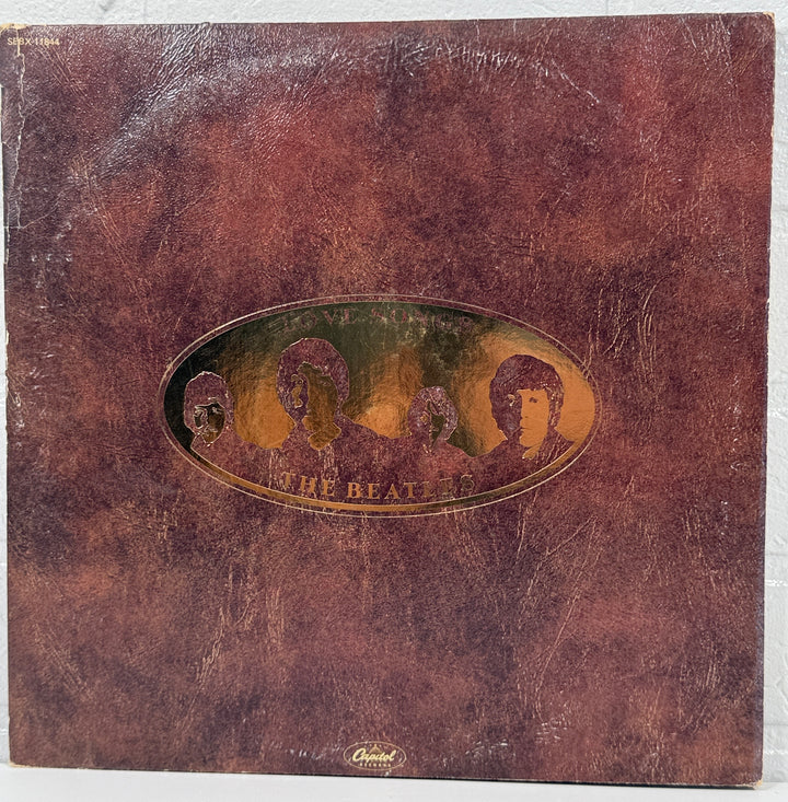 Beatles – Love Songs 1977 Amber Vinyl, Canada SEBX-11844, ALBUM VG+, Cover: G