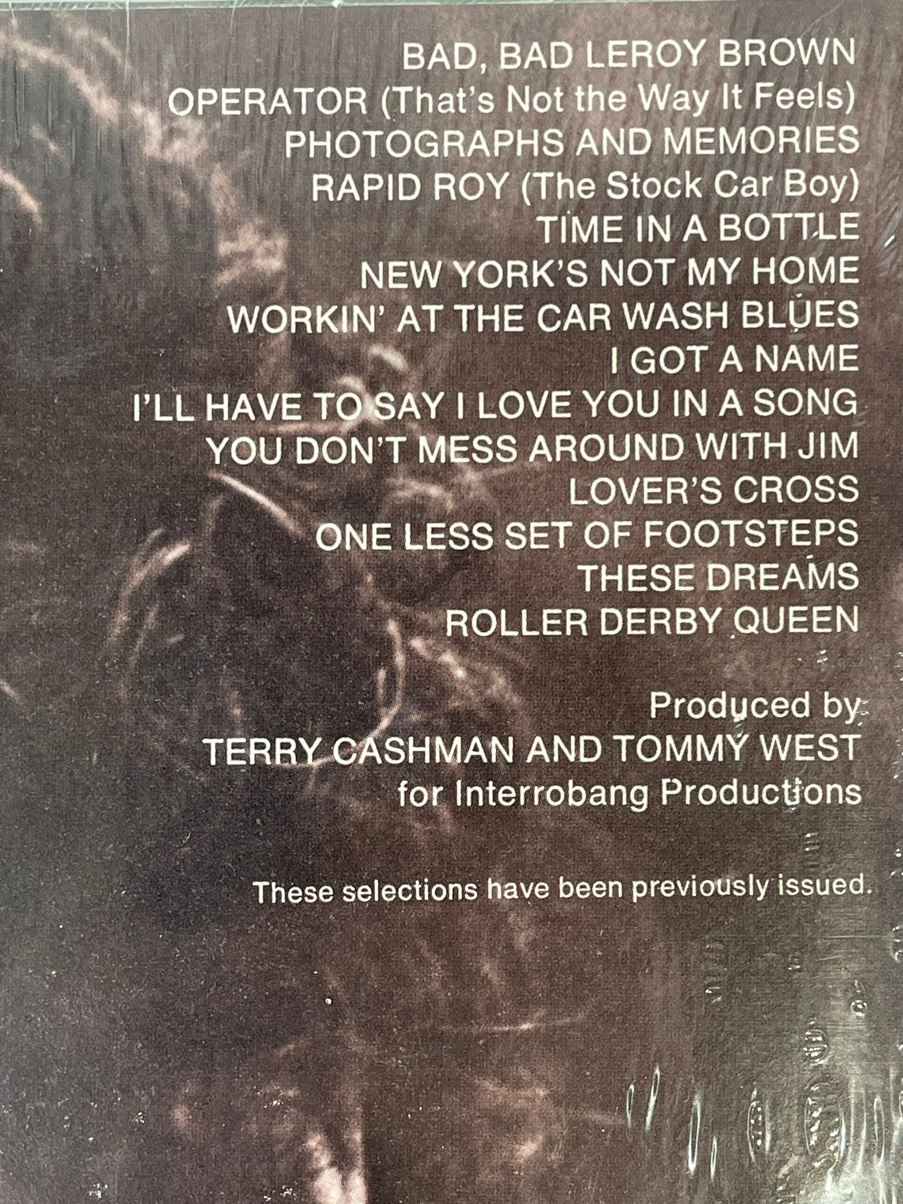 Jim Croce , Photographs & Memories: His Greatest Hits LP ABC RECORDS, 1974 M+M