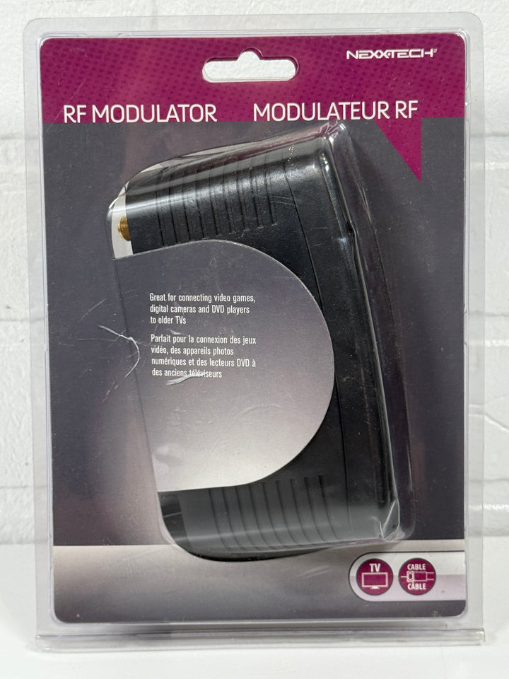 Nexxtech RF Modulator – Sealed New in Box AV to TV Converter