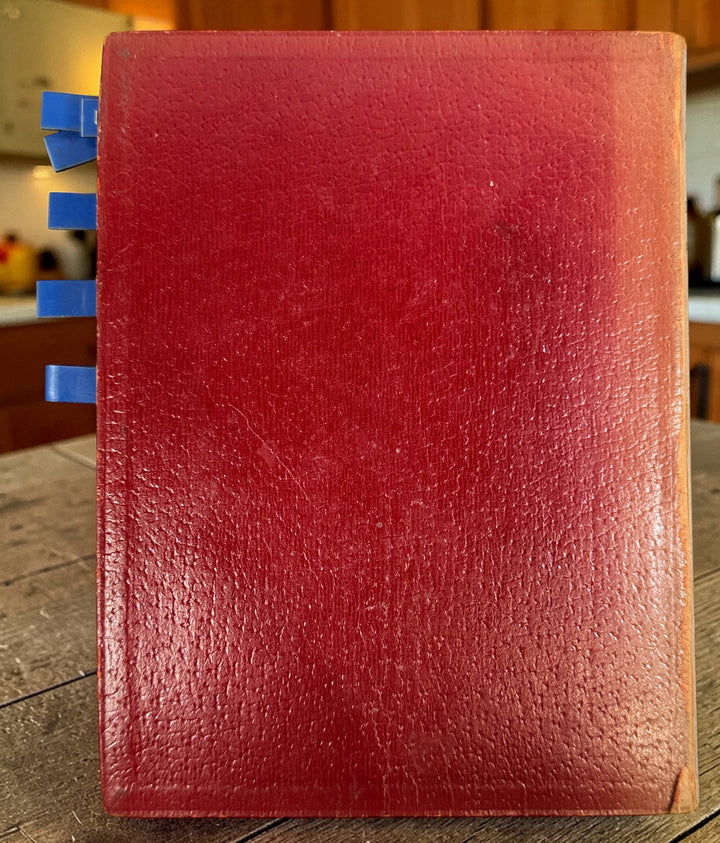 Vintage French children’s cookbook by Josy Ambroise Thomas, mid-century illustrated recipe book with original tabs, collectible Paris edition.