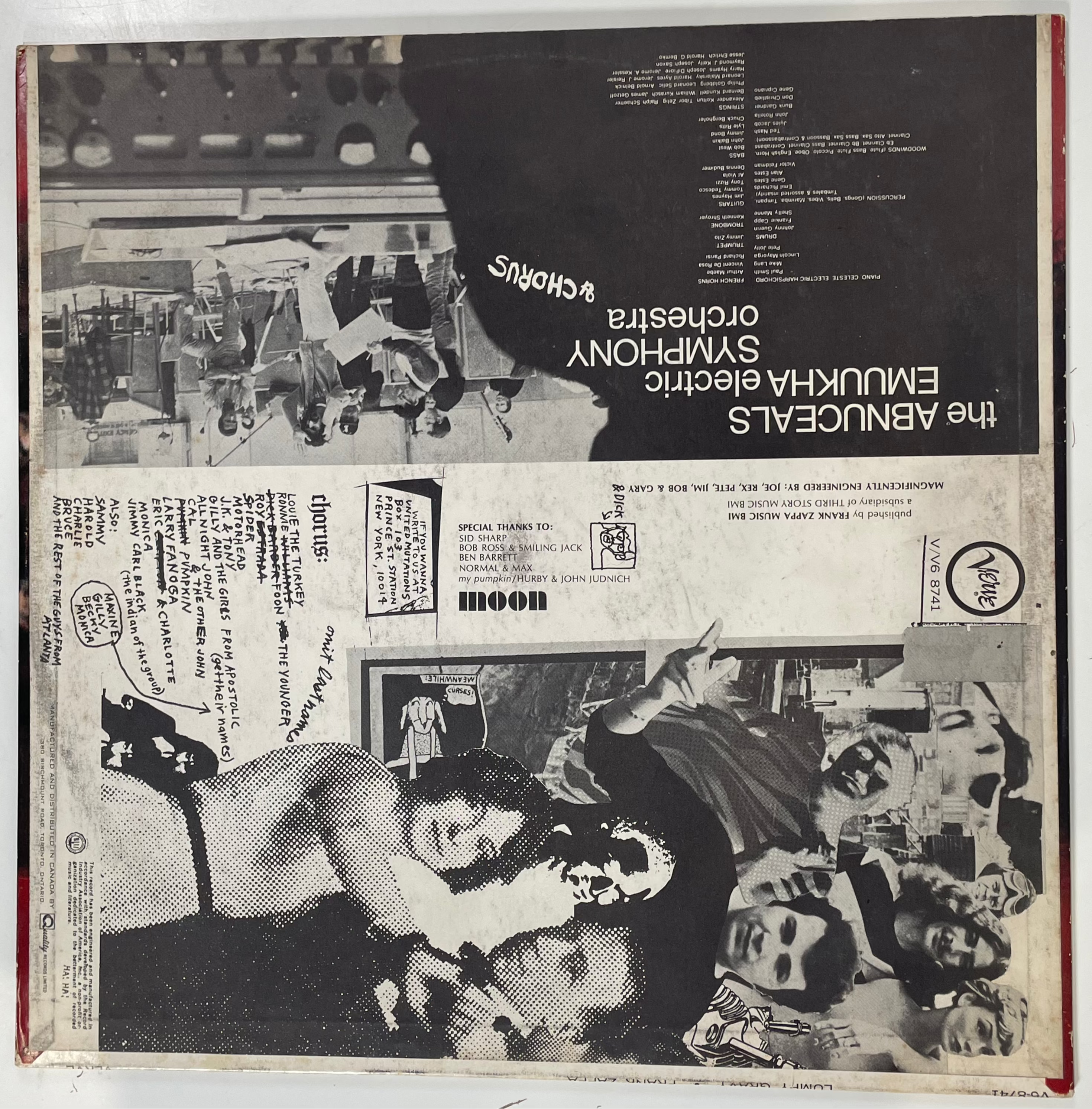 Frank Zappa - Sauce grumeleuse 1968 V6-8741