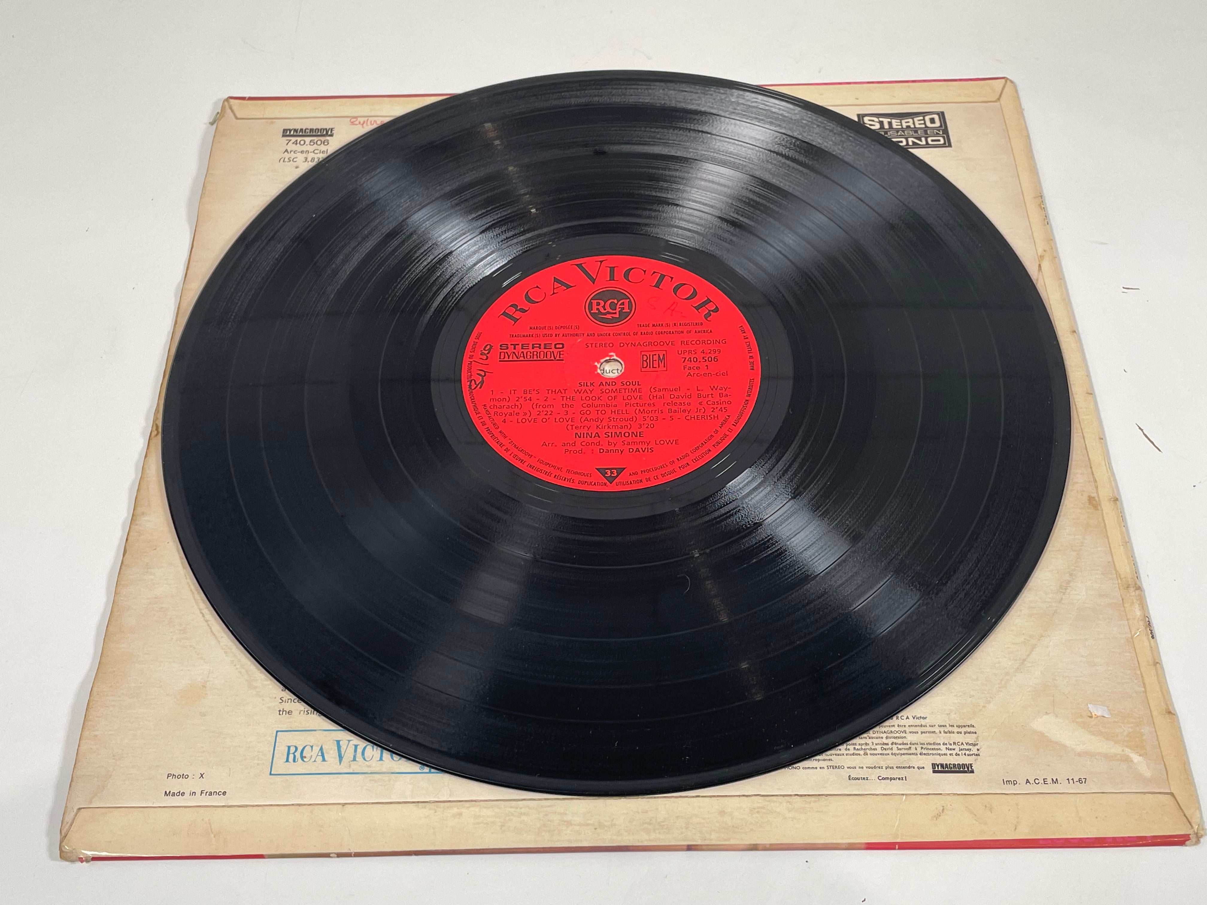 Nina Simone Silk &amp; Soul 1967 RCA Victor 740.506 Jazz Vinyl LP - Sol/Sol