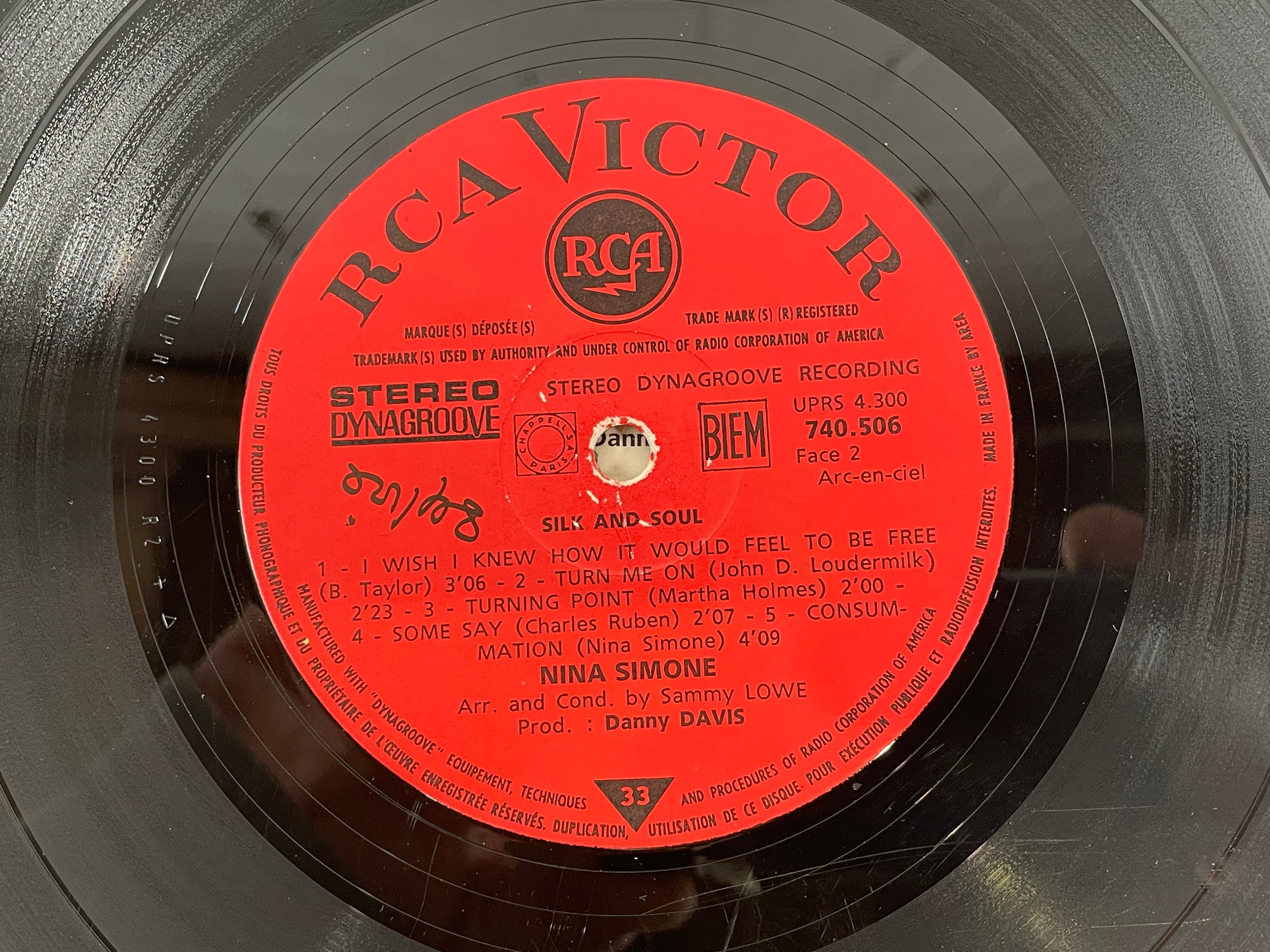 Nina Simone Silk &amp; Soul 1967 RCA Victor 740.506 Jazz Vinyl LP - Sol/Sol