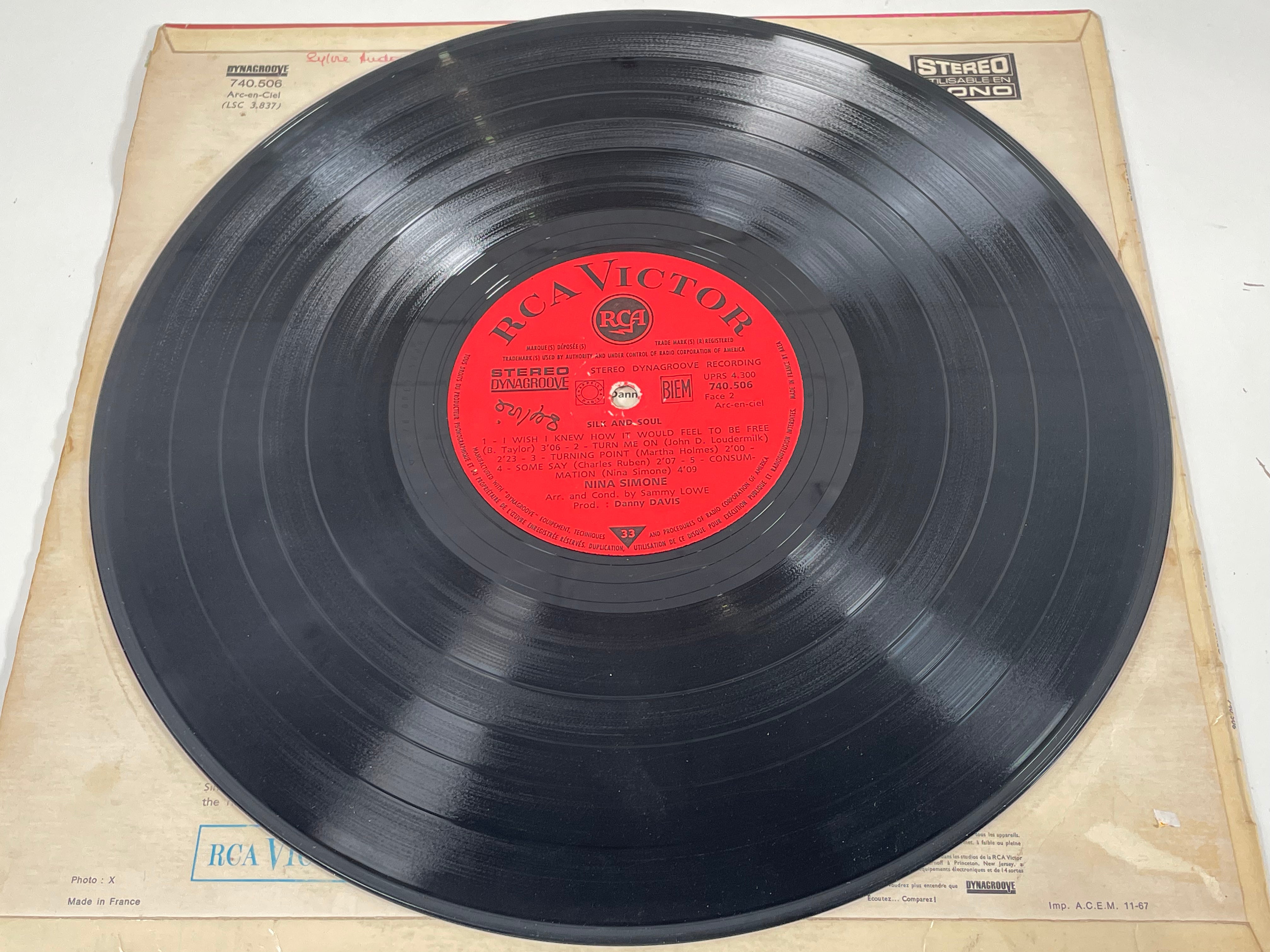 Nina Simone Silk &amp; Soul 1967 RCA Victor 740.506 Jazz Vinyl LP - Sol/Sol