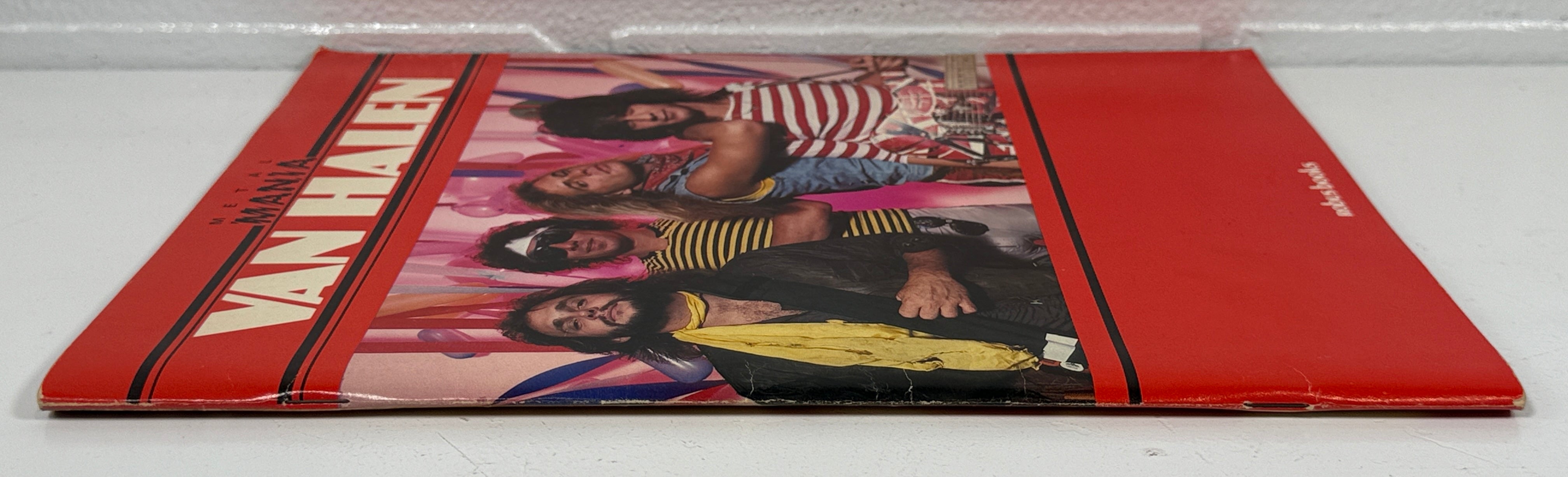 Vintage Van Halen Photo Book – Metal Mania 1984 w/ Poster