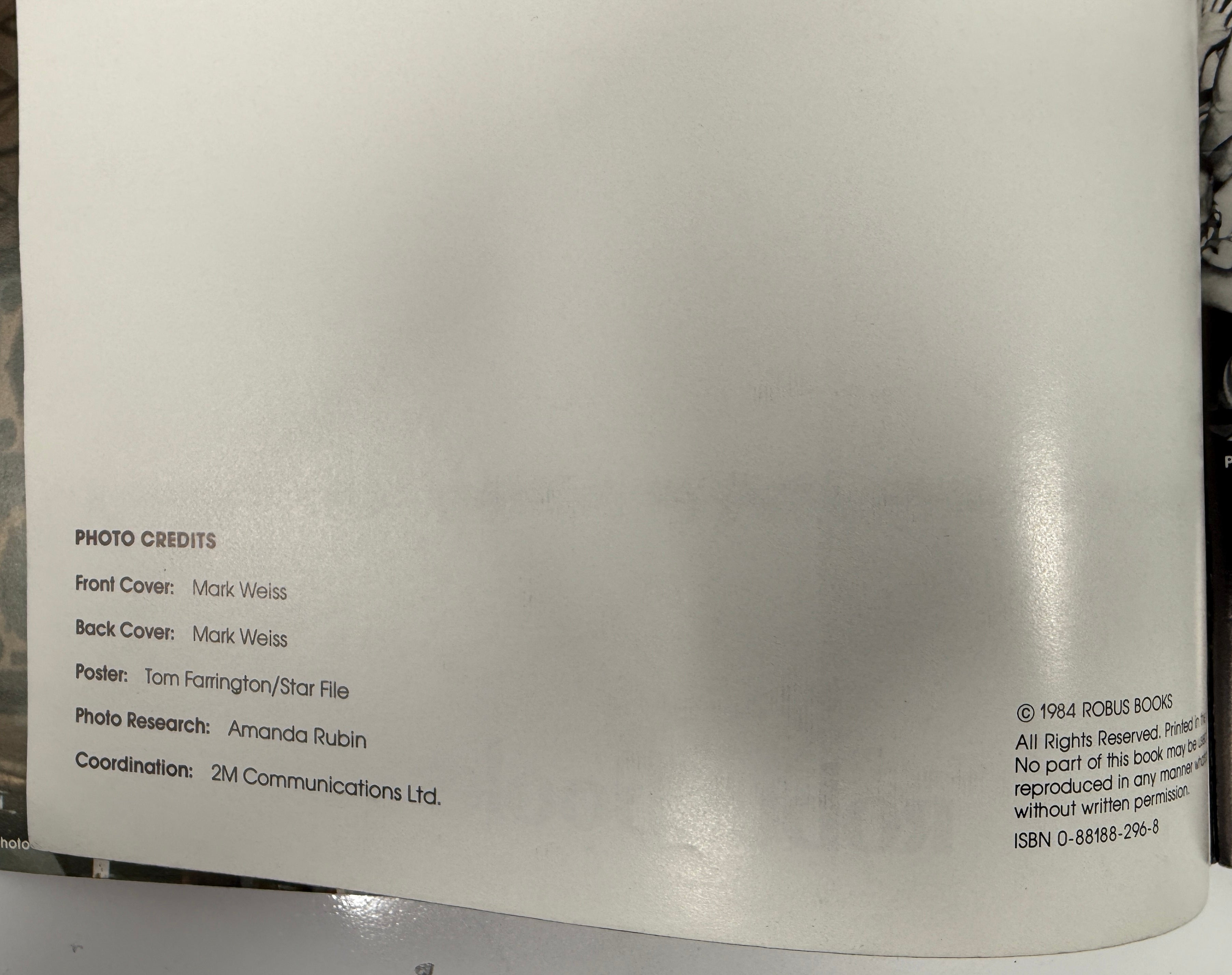 Vintage Van Halen Photo Book – Metal Mania 1984 w/ Poster