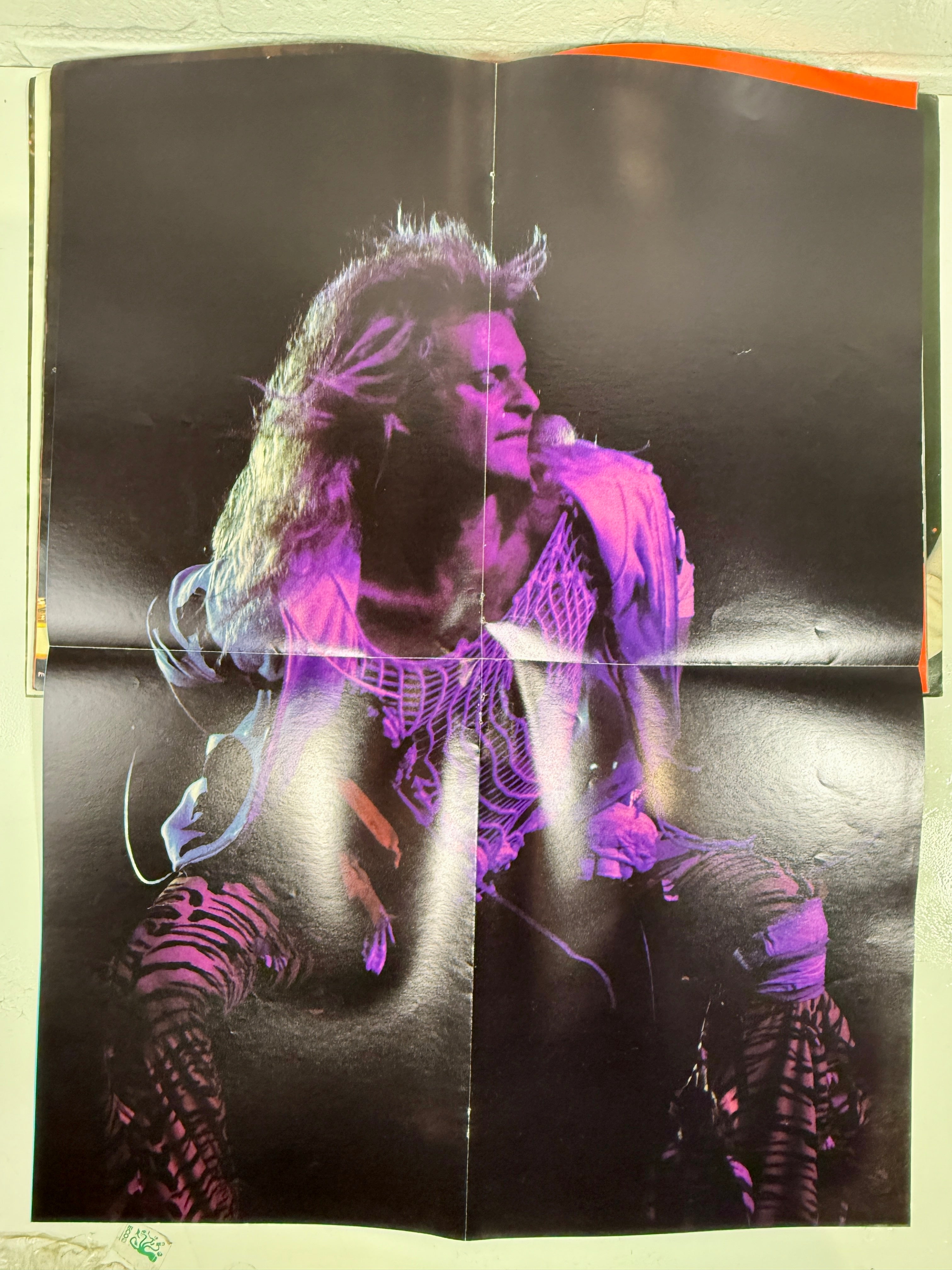 Vintage Van Halen Photo Book – Metal Mania 1984 w/ Poster