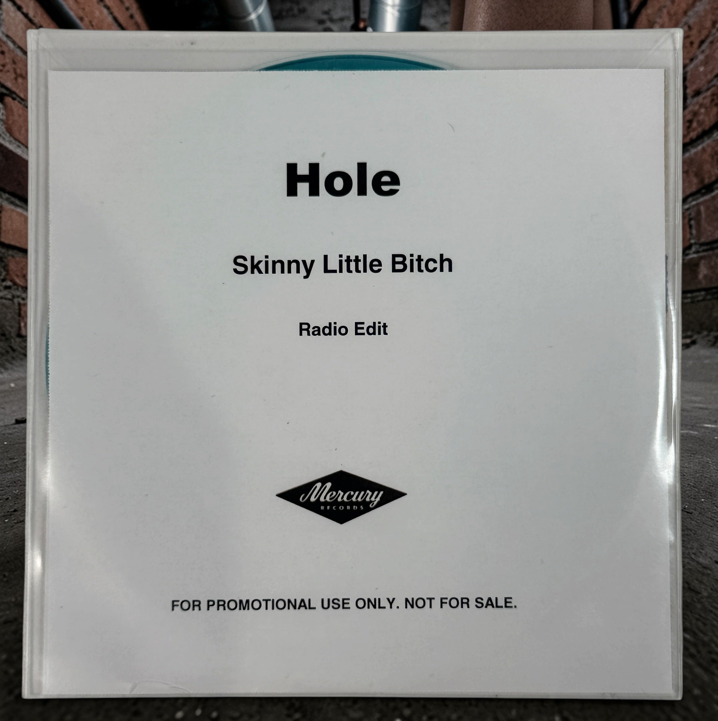 Hole Skinny Little Bitch promo CD single Mercury Records radio edit collectible alternative rock CD in good condition with original case and insert.